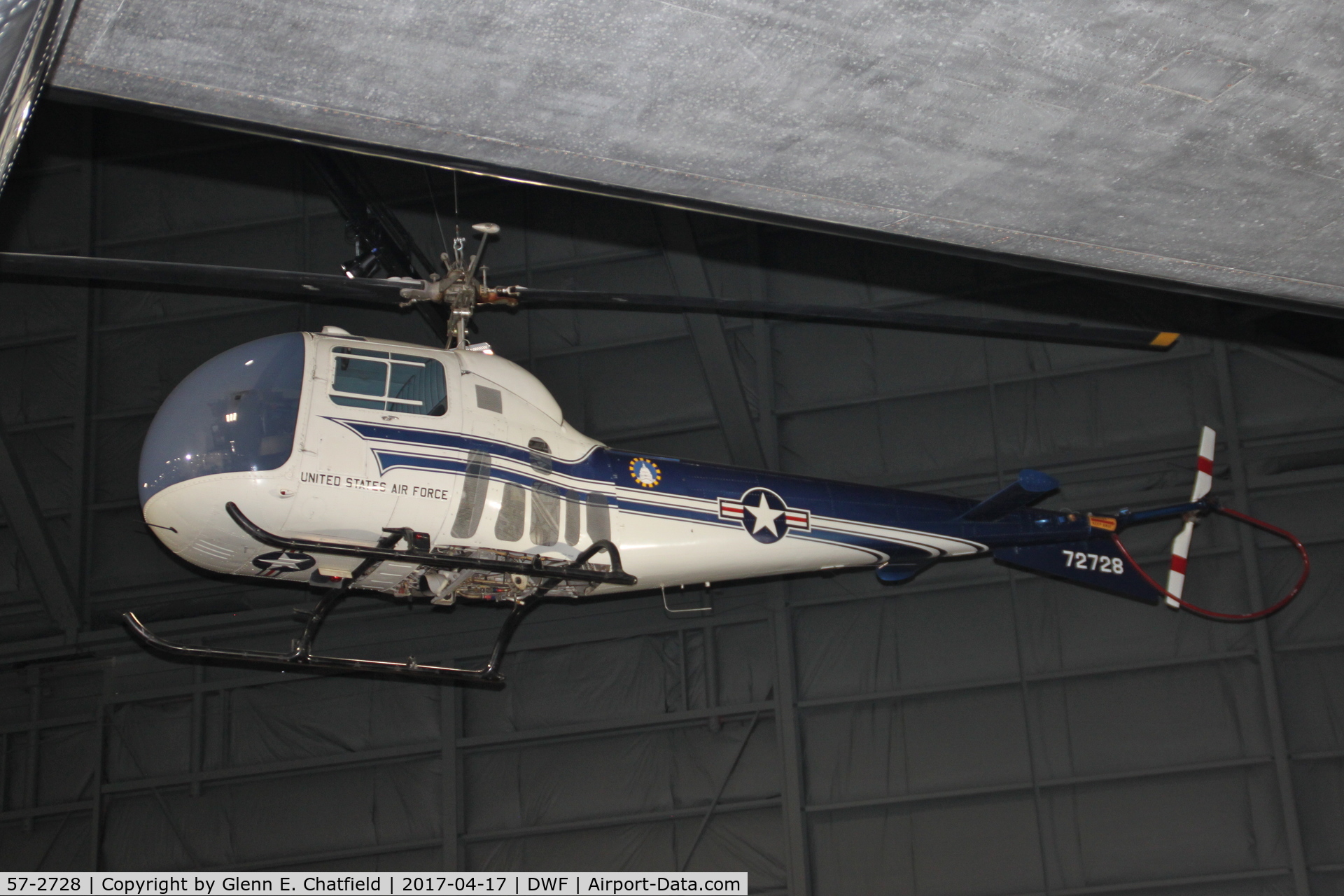 57-2728, 1957 Bell UH-13J Sioux C/N 1575, NMUSAF