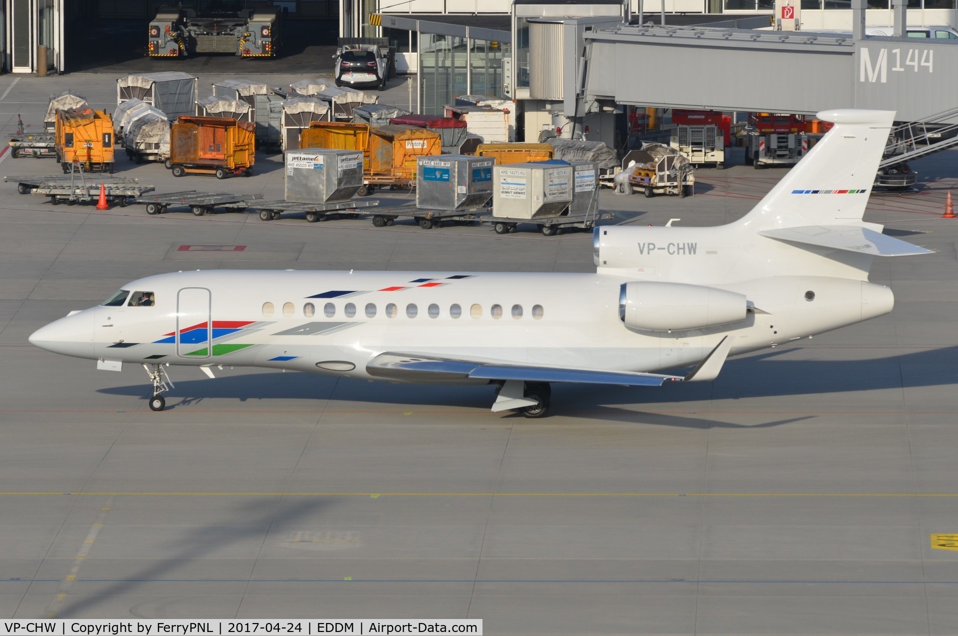 VP-CHW, 2016 Dassault Falcon 7X C/N 270, New addition in 2016 to the VW family: DA7X