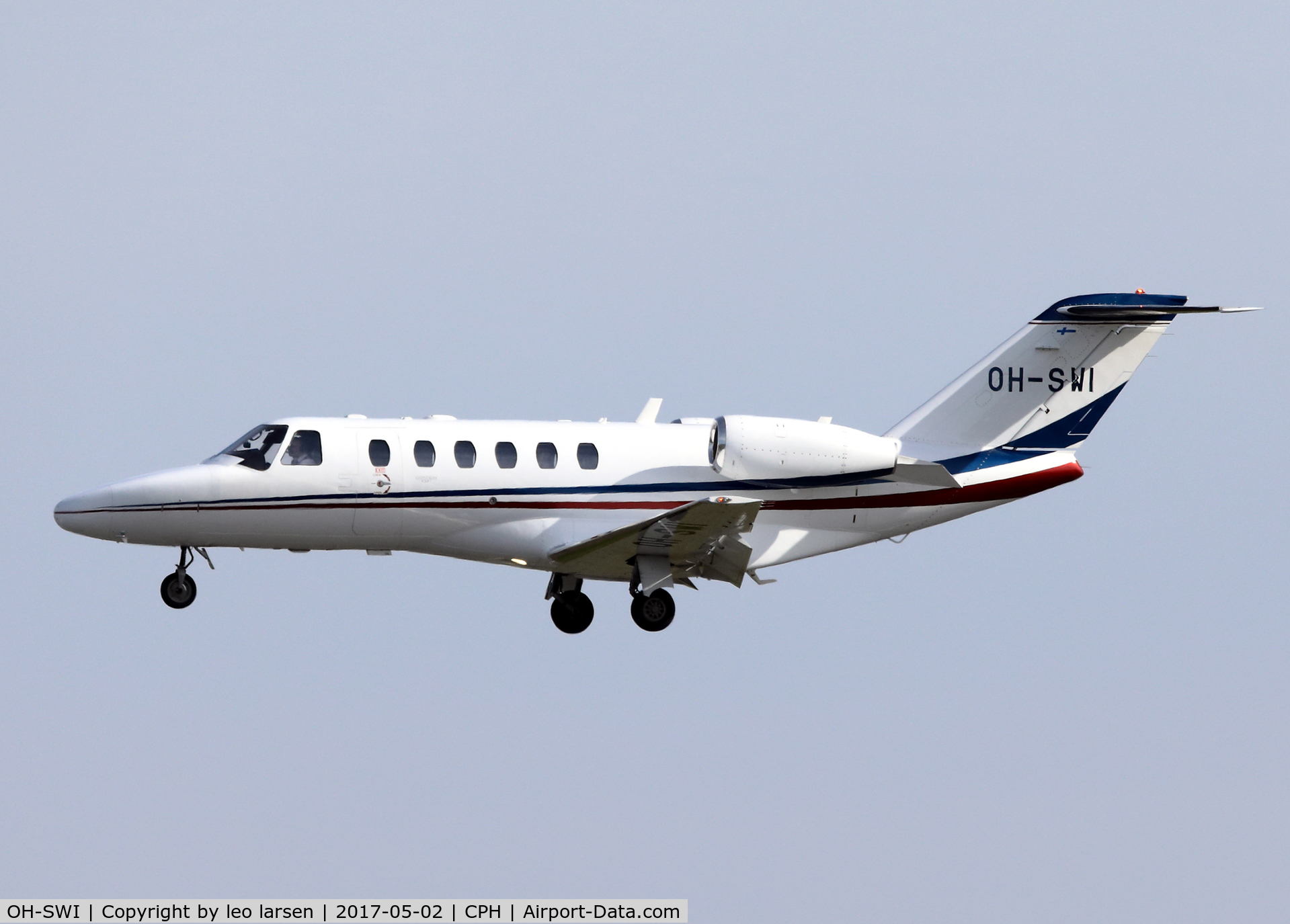 OH-SWI, 2008 Cessna 525A CitationJet CJ2+ C/N 525A-0408, Copenhagen 2.5.2017