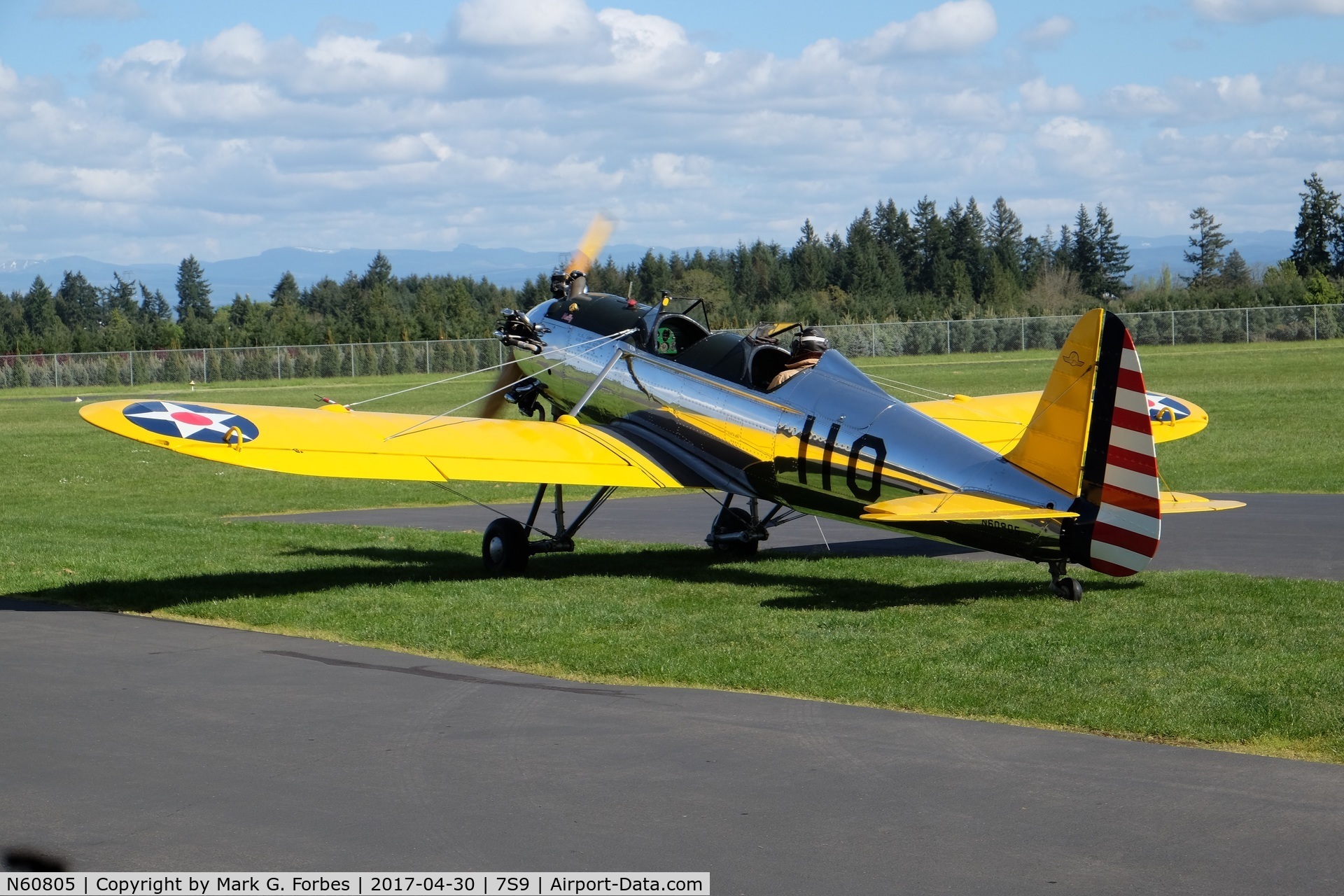 N60805, 1941 Ryan Aeronautical ST3KR C/N 2175, Ryan PT-22 trainer