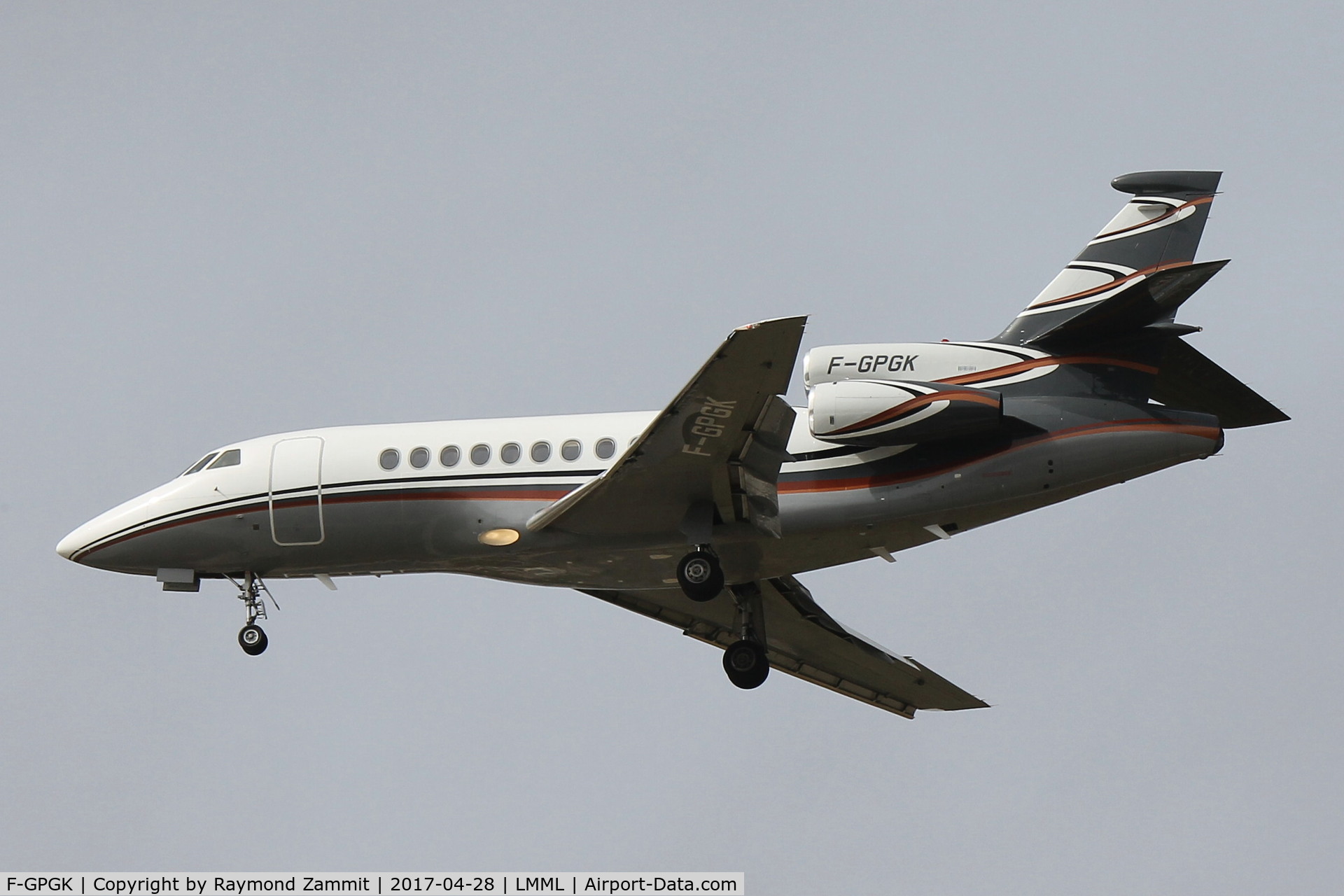 F-GPGK, 1989 Dassault Falcon 900 C/N 69, Dassault Falcon 900 F-GPGK