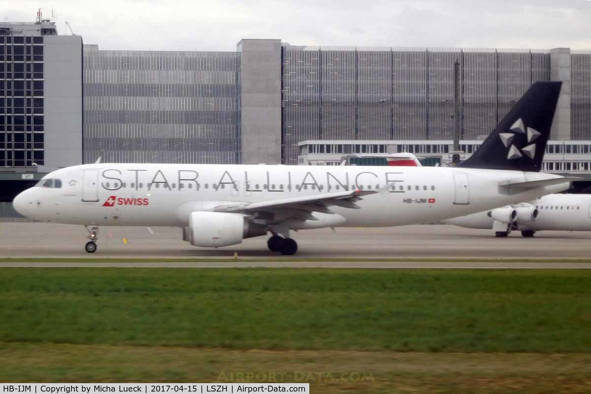 HB-IJM, 1996 Airbus A320-214 C/N 635, At Zurich