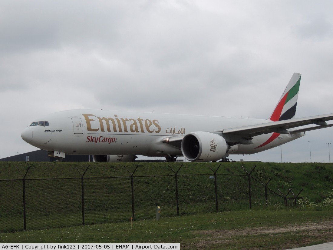 A6-EFK, 2013 Boeing 777-F1H C/N 35611, EMIRATES OVER QUEBEC