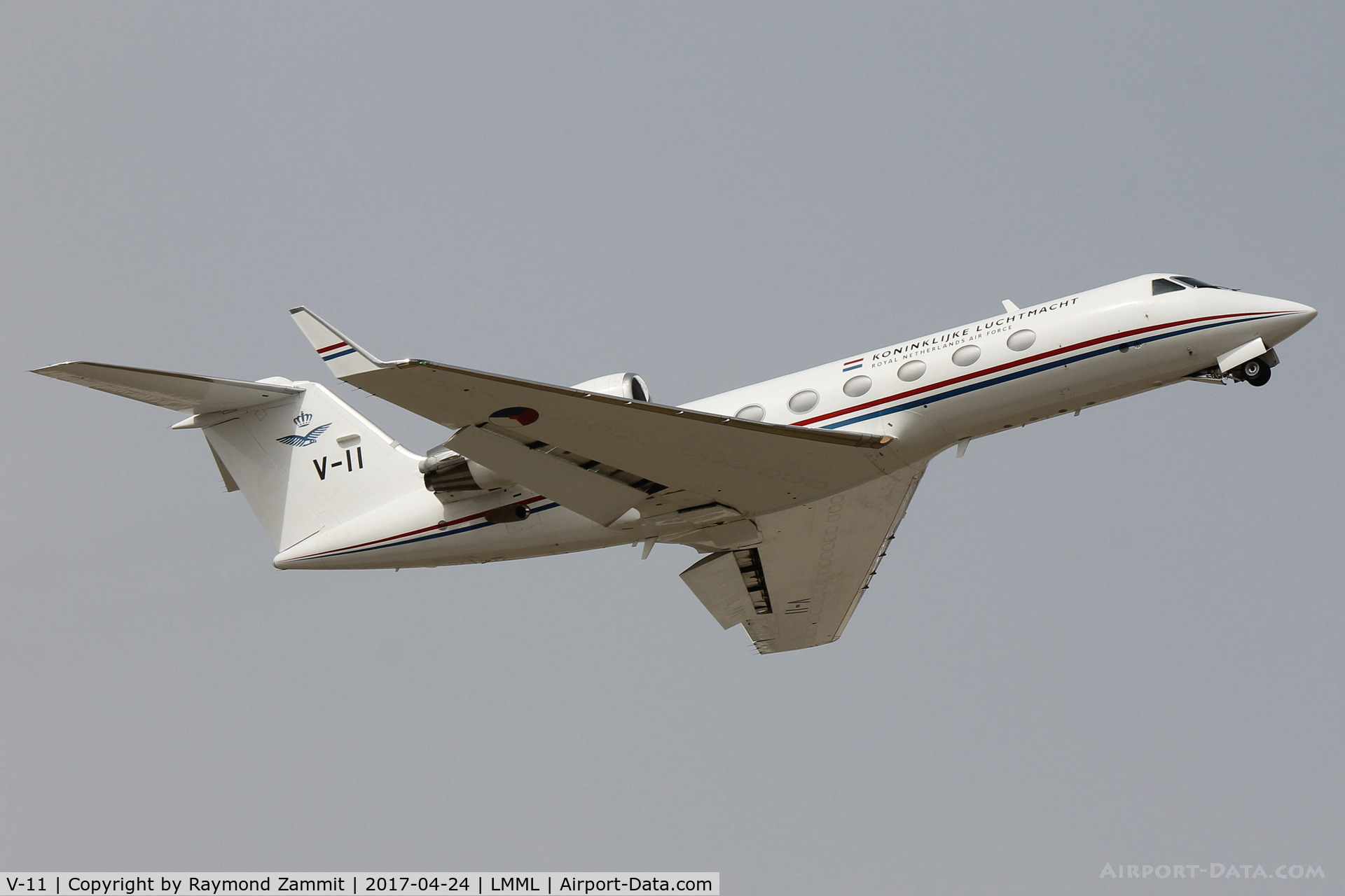 V-11, Gulfstream Aerospace G-IV C/N 1009, Gulfstream IV V-11 Royal Netherlands Air Force
