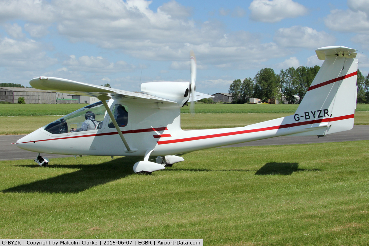 G-BYZR, 1996 Iniziative Industriali Italiane Sky Arrow 650TC C/N C001, Iniziative Industriali Italiane Sky Arrow 650TC at Breighton Airfield's Radial Fly-In. June 7th 2015.