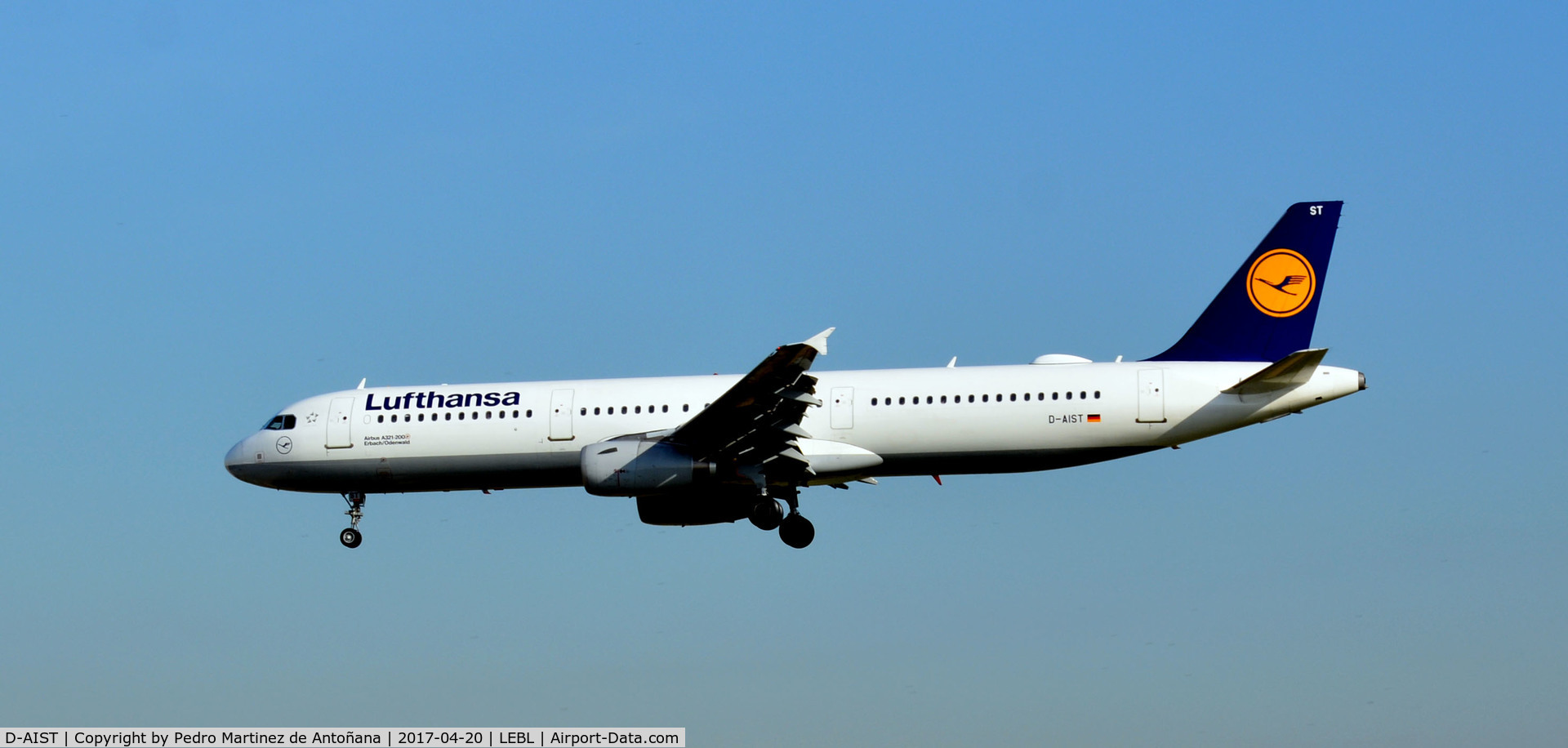 D-AIST, 2009 Airbus A321-231 C/N 4005, El Prat  -  Barcelona  -  España