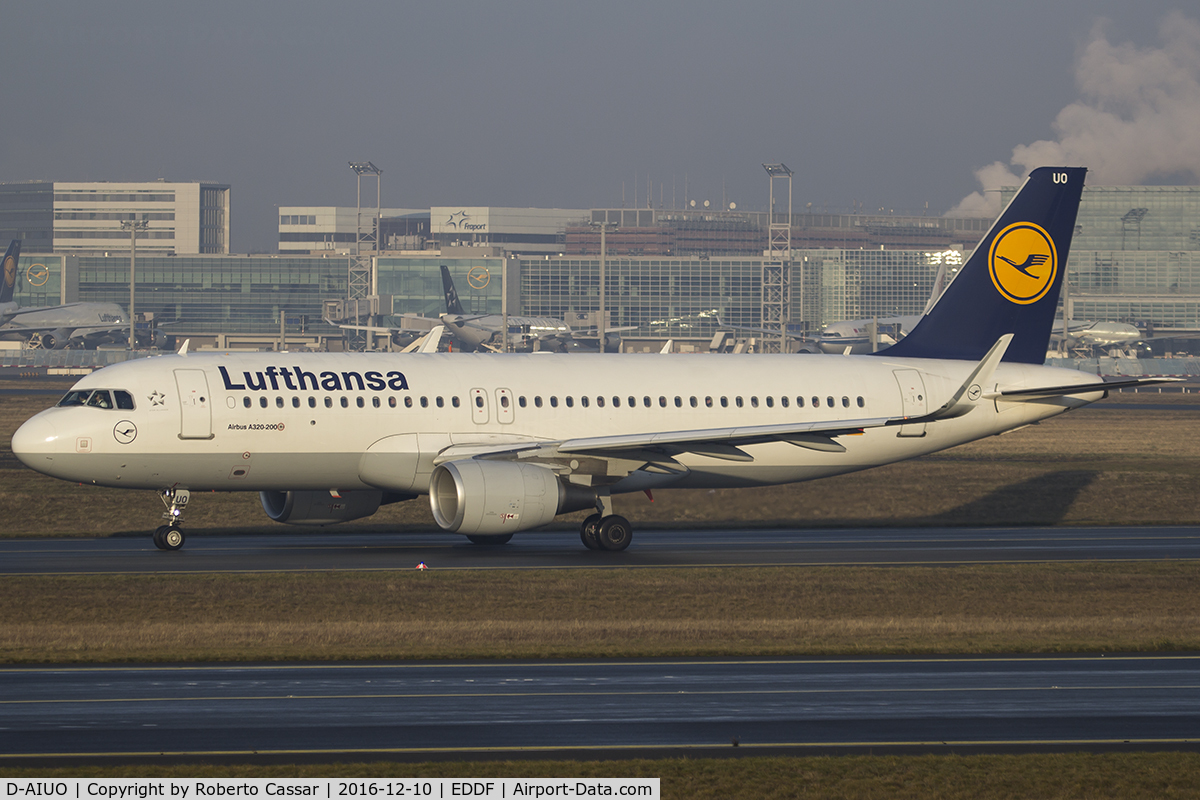 D-AIUO, 2015 Airbus A320-214 C/N 6636, Frankfurt 2016