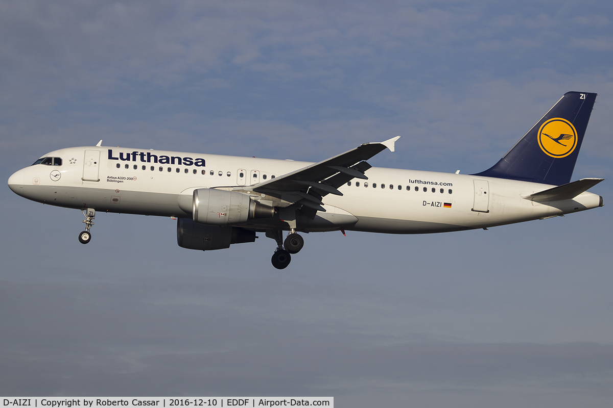 D-AIZI, 2010 Airbus A320-214 C/N 4398, Frankfurt 2016