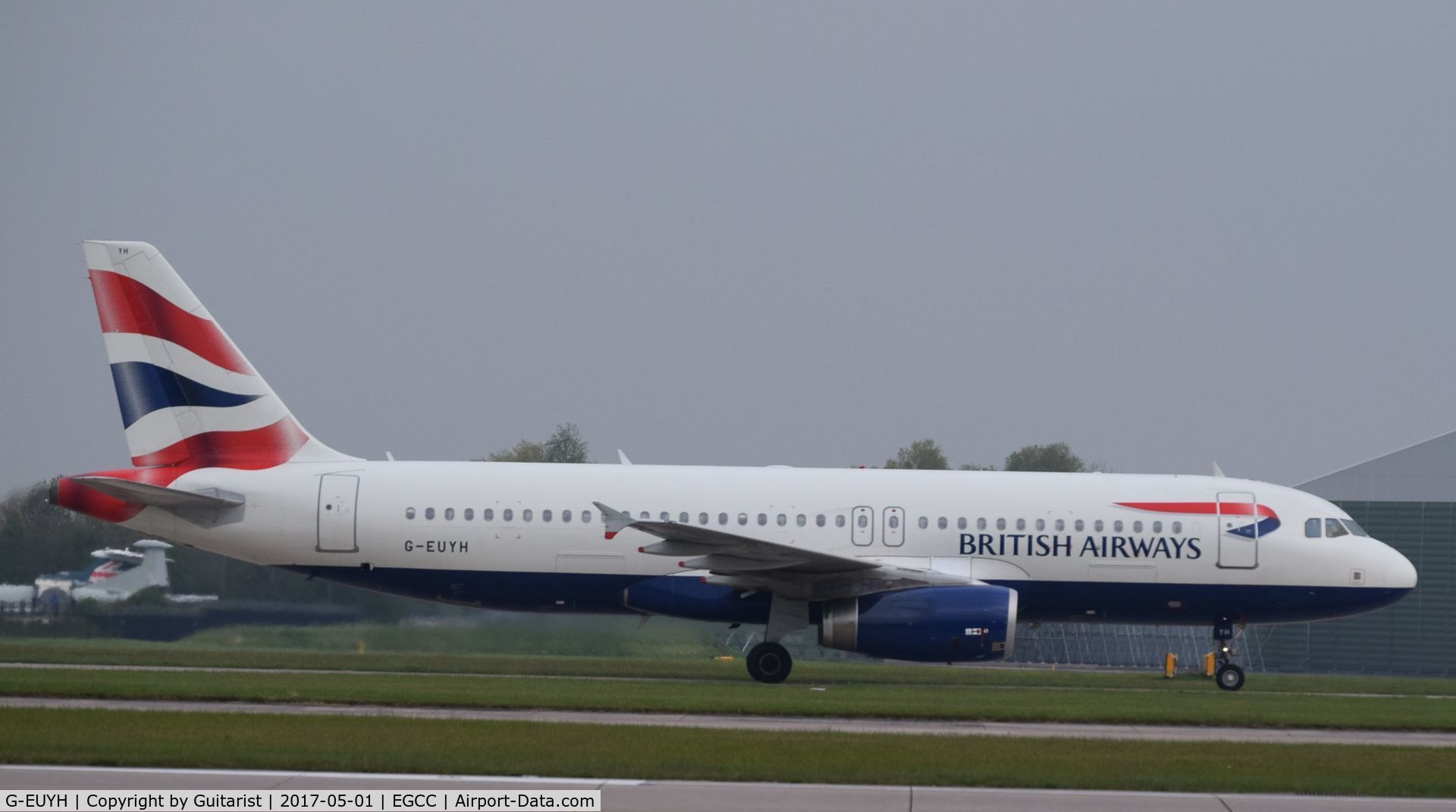 G-EUYH, 2010 Airbus A320-232 C/N 4265, At Manchester