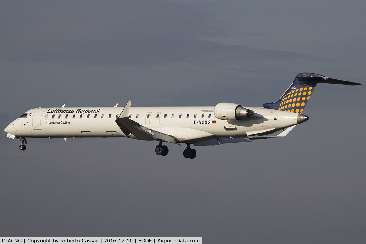 D-ACNG, 2009 Bombardier CRJ-900LR (CL-600-2D24) C/N 15245, Frankfurt 2016