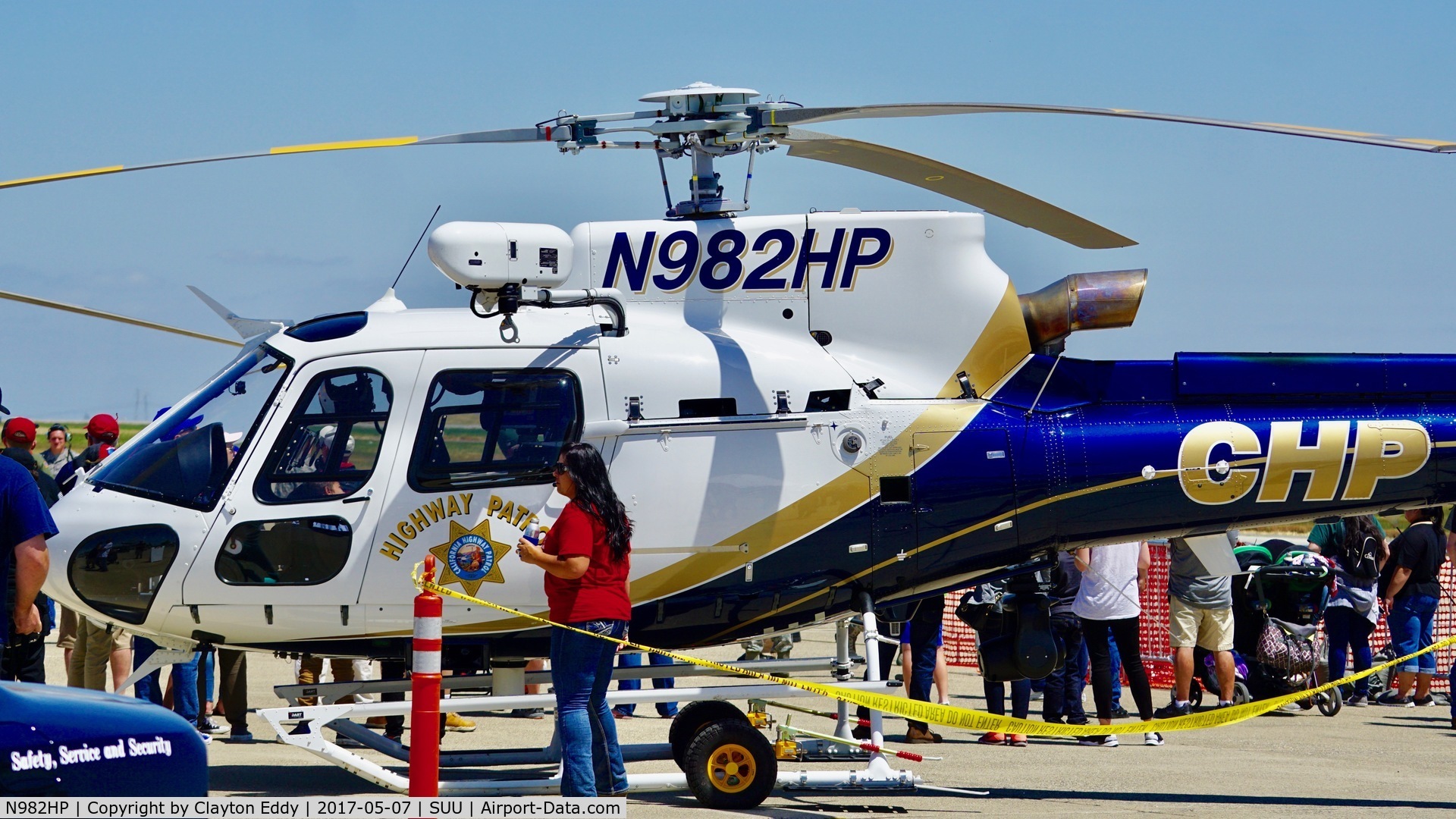 N982HP, 2016 Airbus Helicopters AS-350B-3 Ecureuil C/N 8187, Travis AFB Airshow 2017.