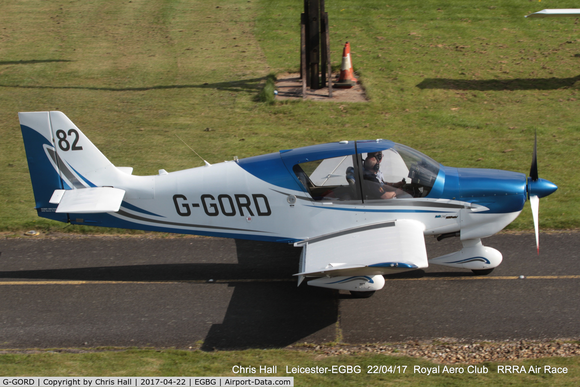 G-GORD, 2014 Robin DR-400-140B Major Major C/N 2669, Royal Aero Club 3R's air race
