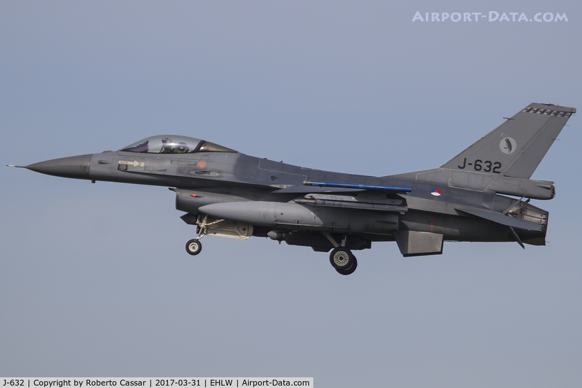J-632, General Dynamics F-16A Fighting Falcon C/N 6D-64, Frisian Flag 2017