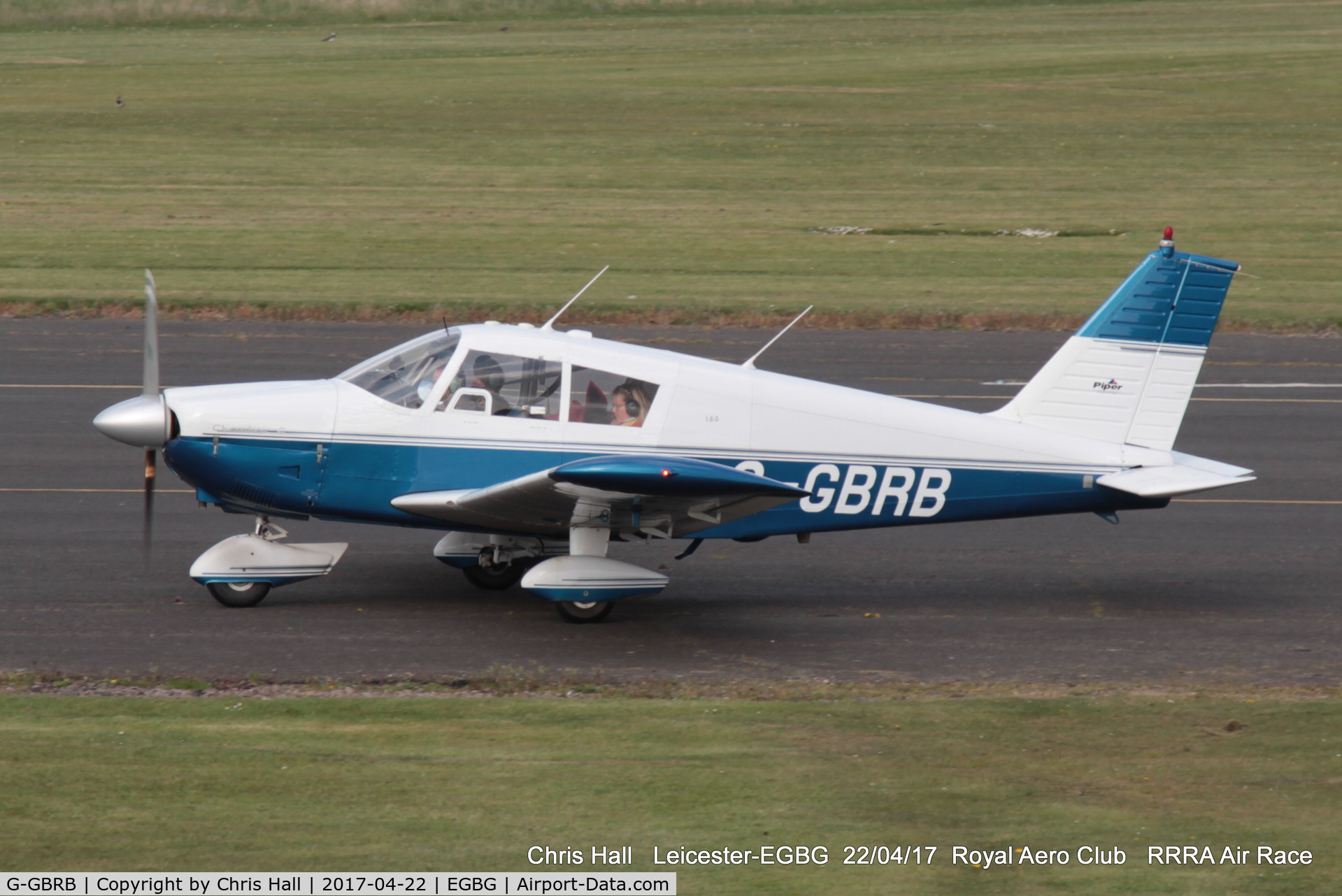 G-GBRB, 1965 Piper PA-28-180 Cherokee C/N 28-2583, Royal Aero Club 3R's air race