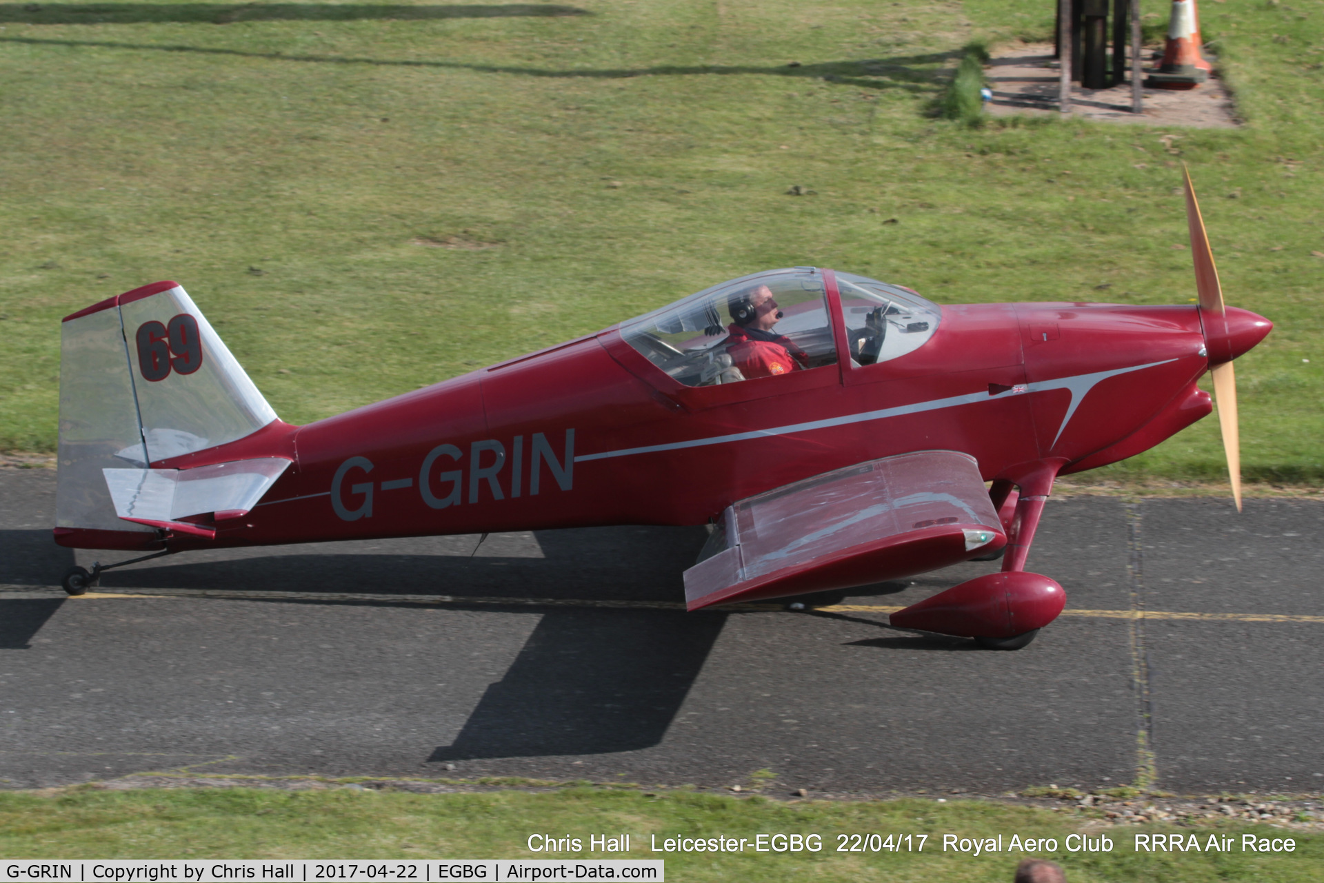 G-GRIN, 1999 Vans RV-6 C/N PFA 181-12409, Royal Aero Club 3R's air race