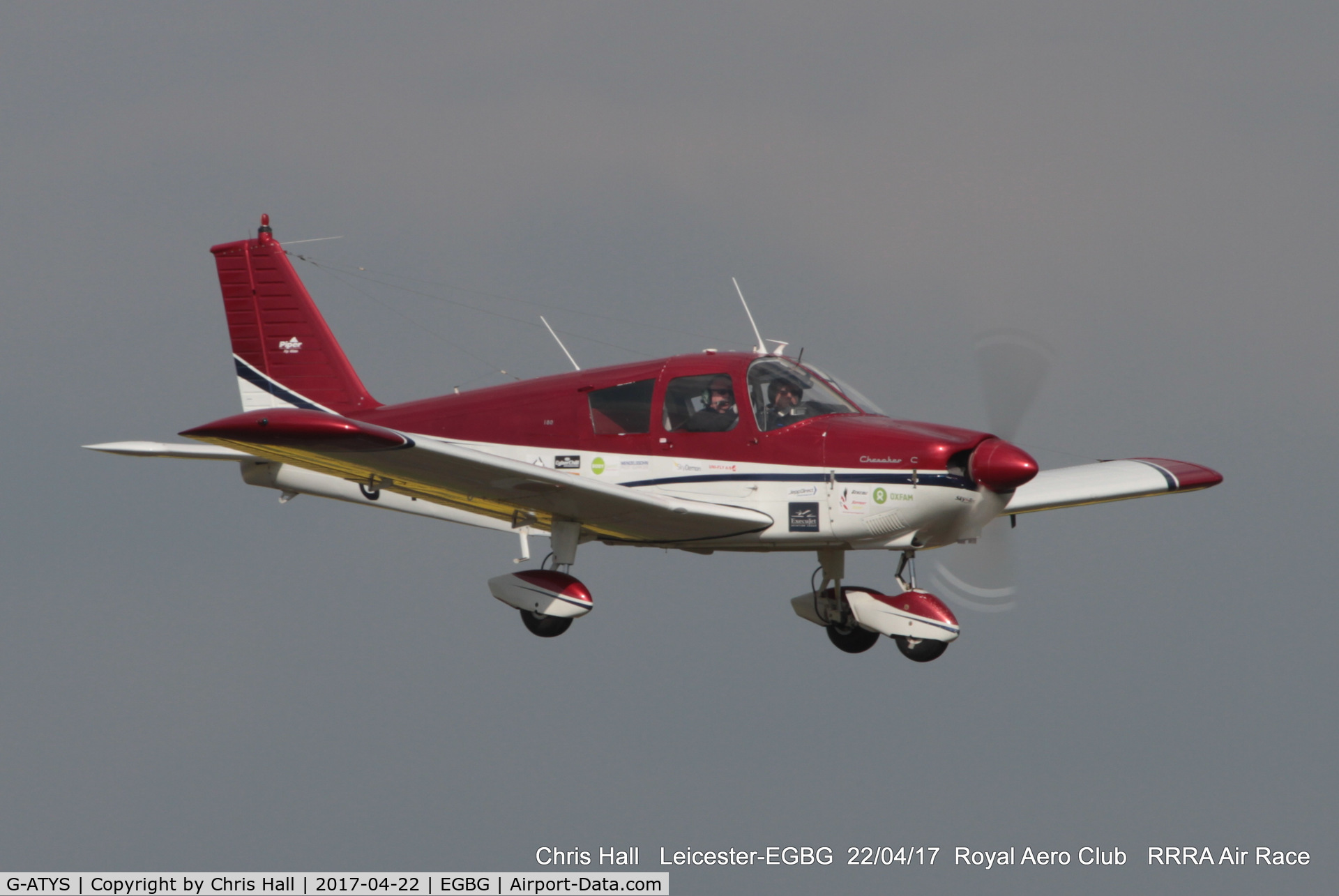 G-ATYS, 1966 Piper PA-28-180 Cherokee C/N 28-3296, Royal Aero Club 3R's air race