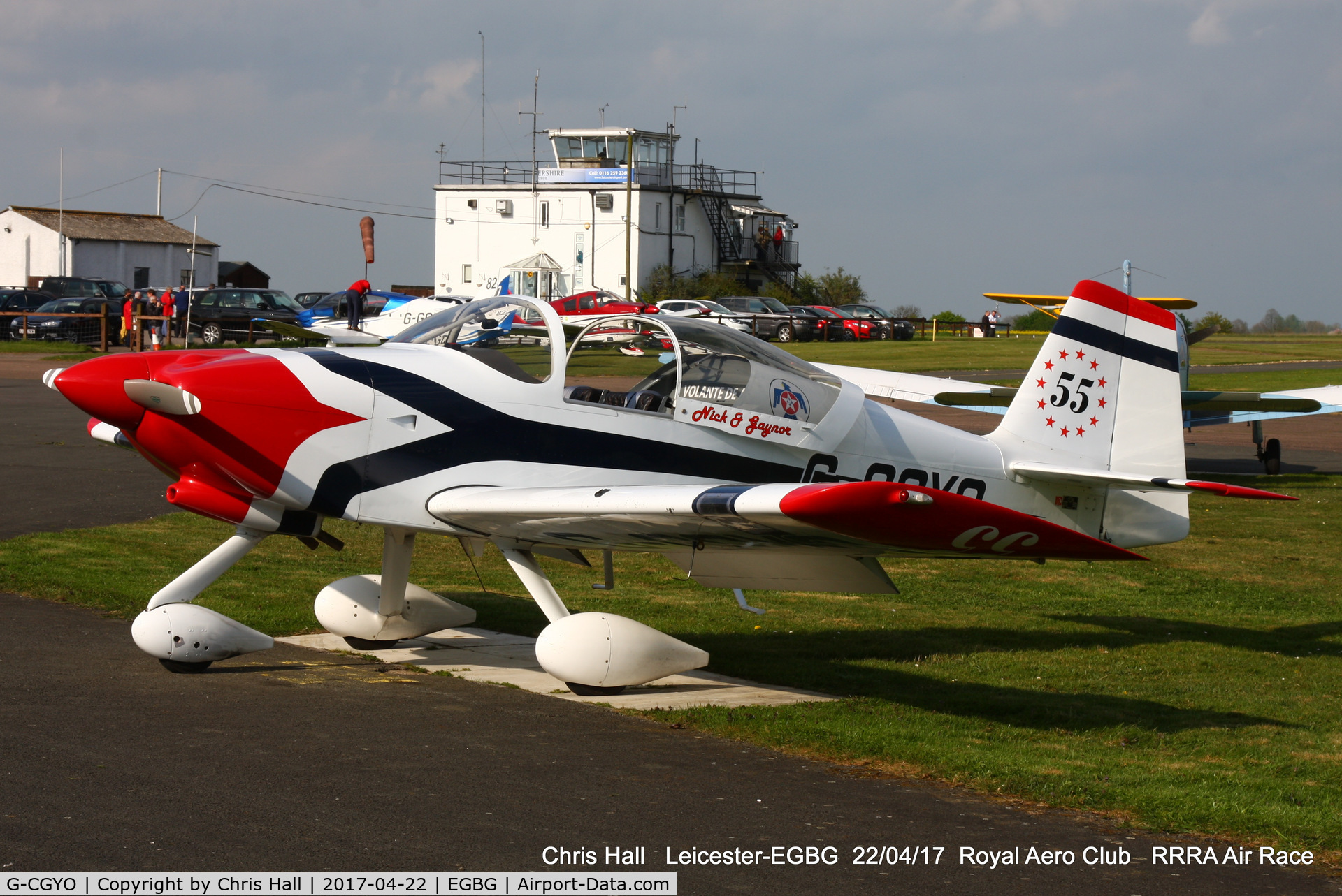 G-CGYO, 2005 Vans RV-6A C/N 24704, Royal Aero Club 3R's air race