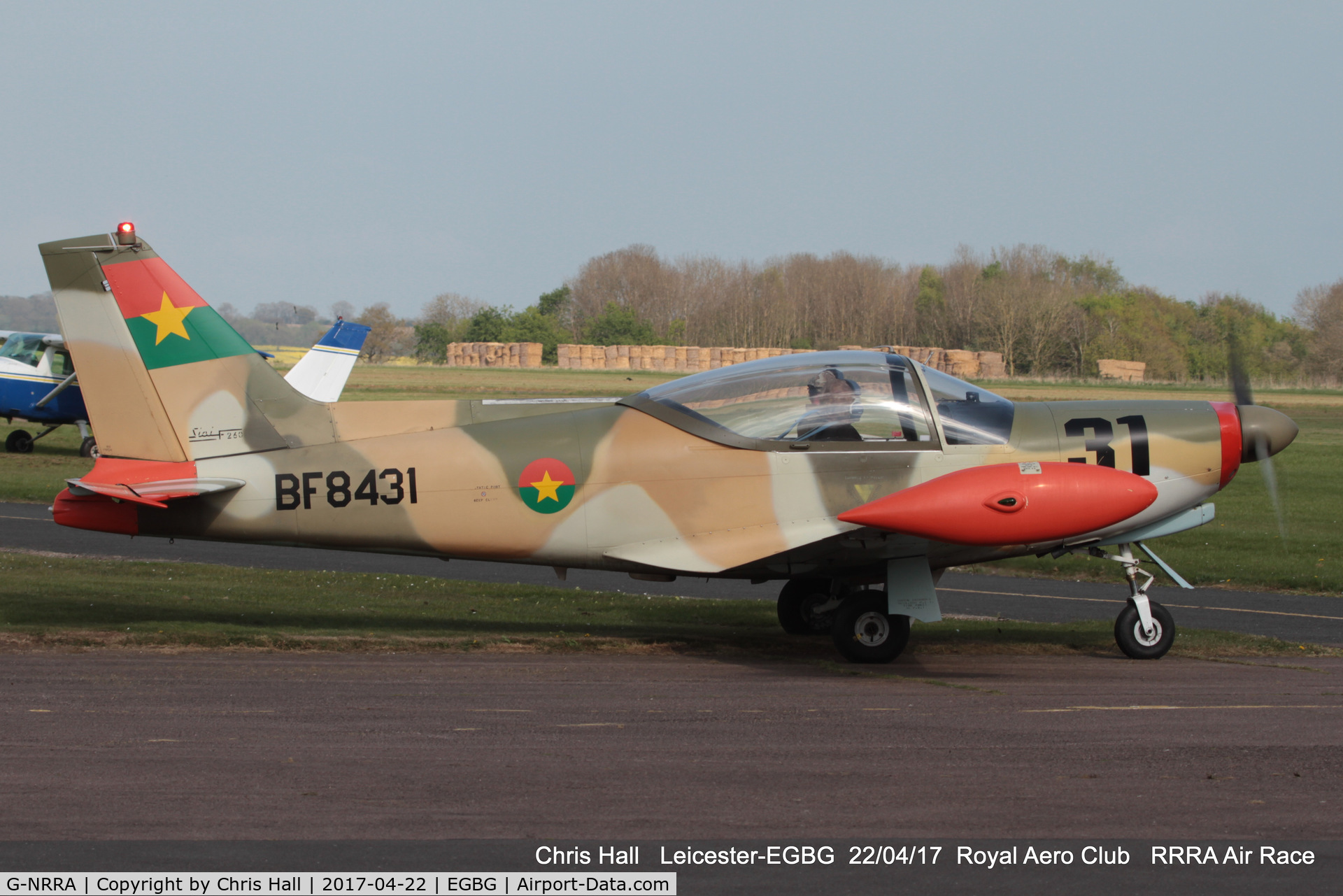 G-NRRA, 1968 SIAI-Marchetti SF-260W Warrior C/N 116, Royal Aero Club 3R's air race
