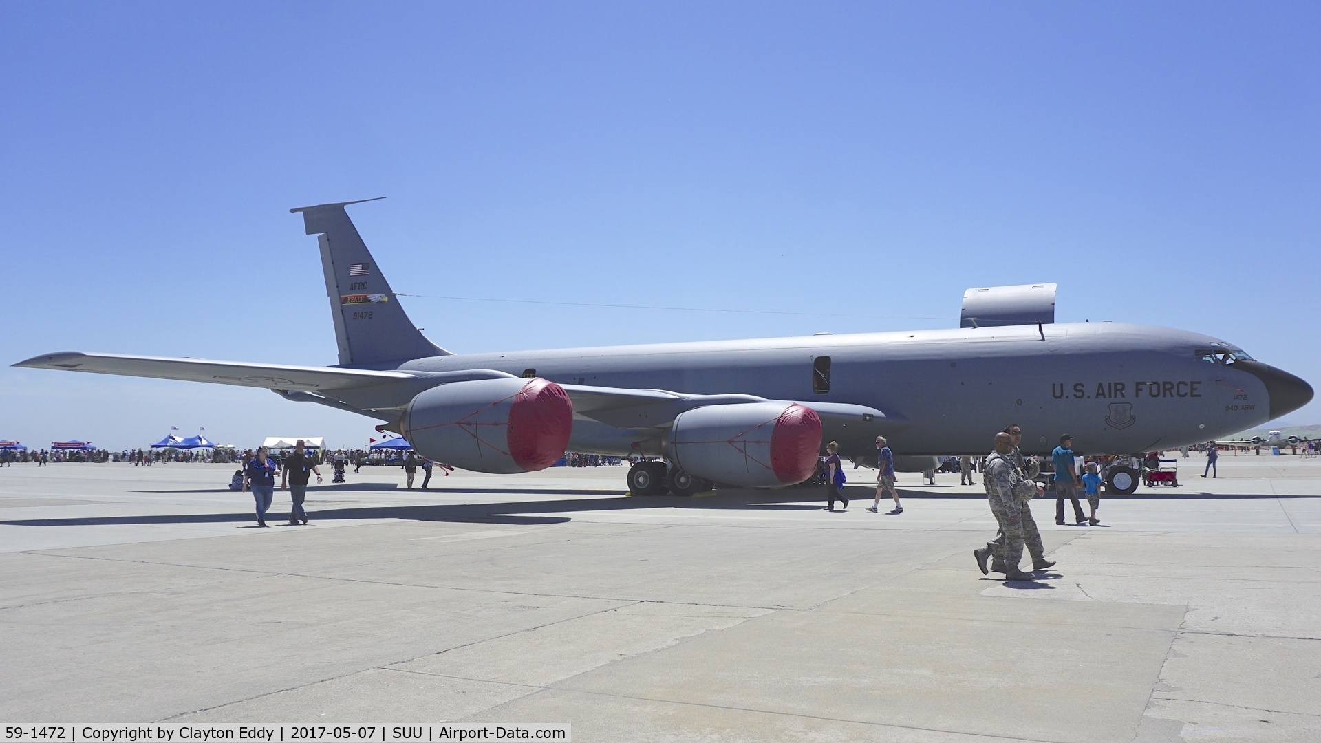 59-1472, 1959 Boeing KC-135R Stratotanker C/N 17960, Travis AFB airshow 2017.