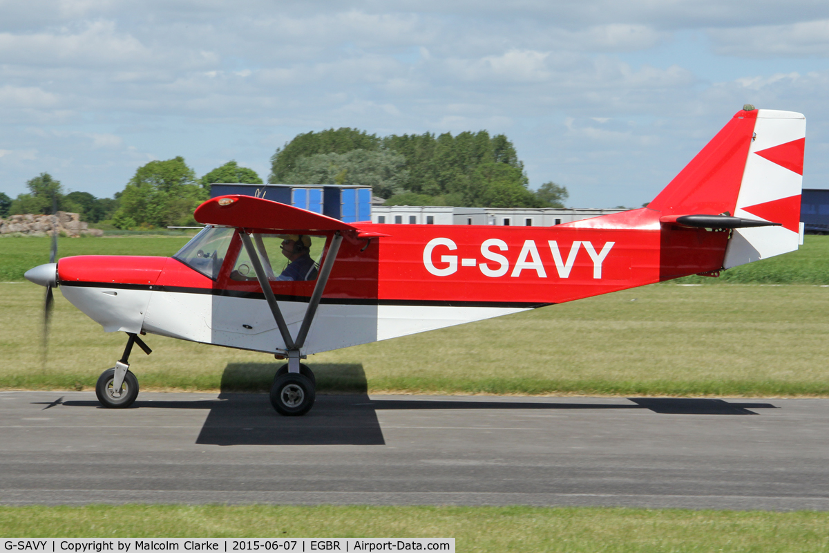 G-SAVY, 2009 ICP MXP-740 Savannah VG Jabiru(1) C/N BMAA/HB/499, ICP MXP-740 Savannah VG Jabiru(1) at Breighton Airfield's Radial Fly-In. June 7th 2015