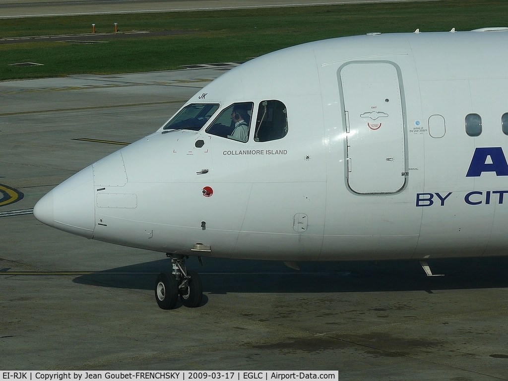 EI-RJK, 1999 British Aerospace Avro 146-RJ85A C/N E2348, Collanmore Island