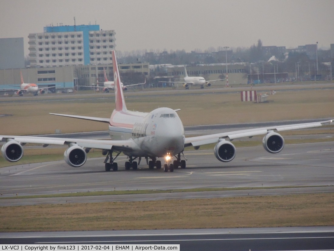 LX-VCJ, 2014 Boeing 747-8R7F C/N 38077, CARGOLUX 747