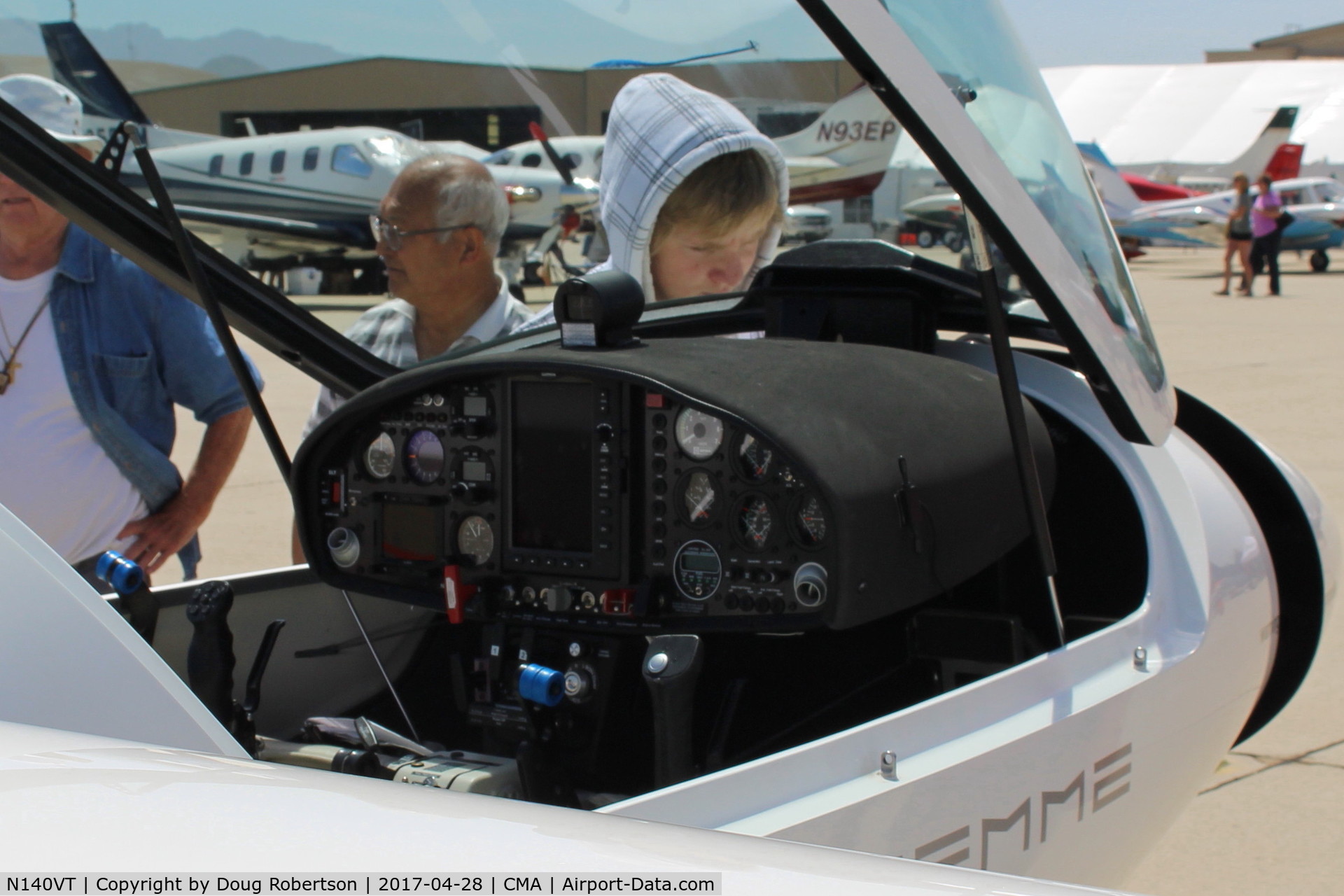 N140VT, 2014 Stemme S-10VT C/N 11-140, 2014 Stemme GMBH  S10-VT Motor Glider, Rotax 914, panel, at AOPA FLY-IN