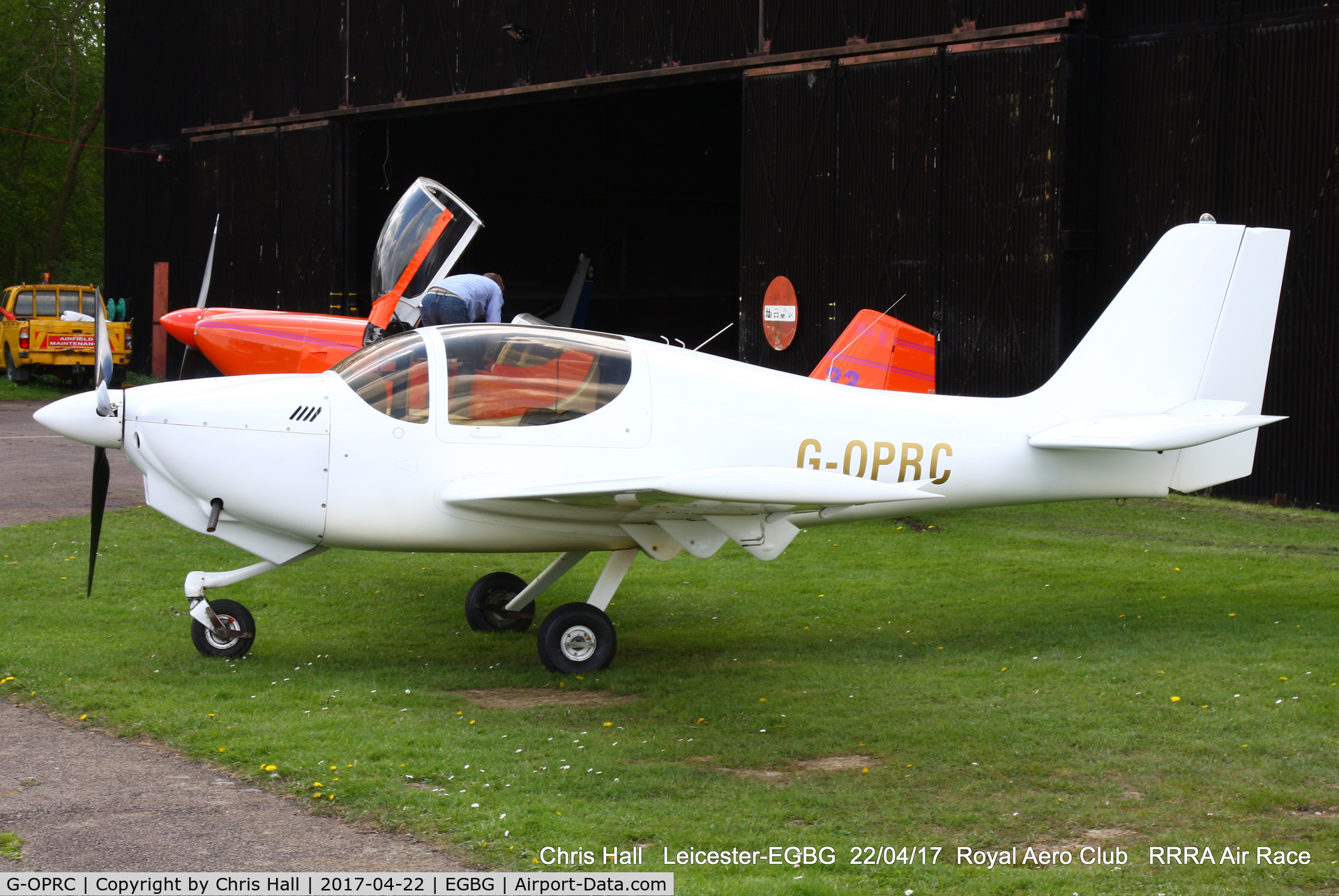 G-OPRC, 2002 Europa XS Tri-Gear C/N PFA 247-13281, at Leicester