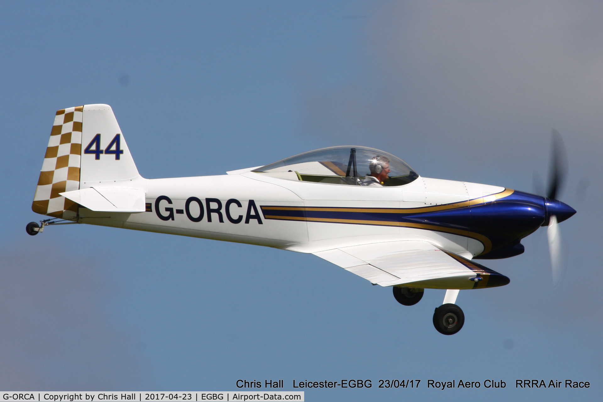 G-ORCA, 2005 Vans RV-4 C/N PFA 181-12924, Royal Aero Club 3R's air race at Leicester