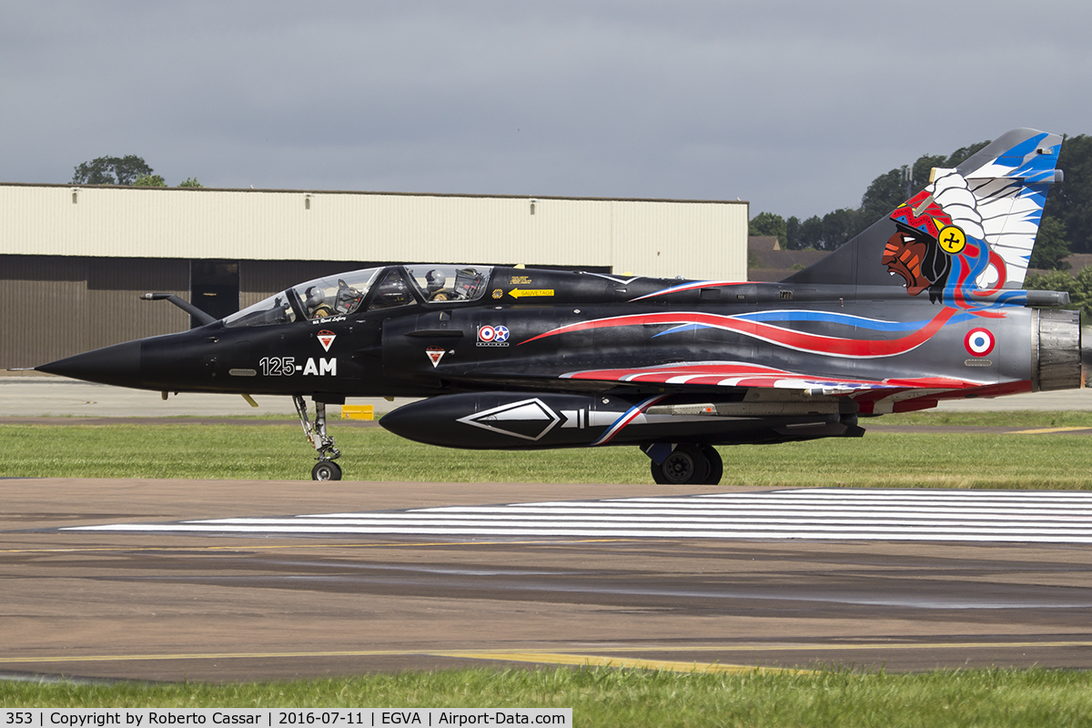 353, Dassault Mirage 2000N C/N 315, RIAT 2016