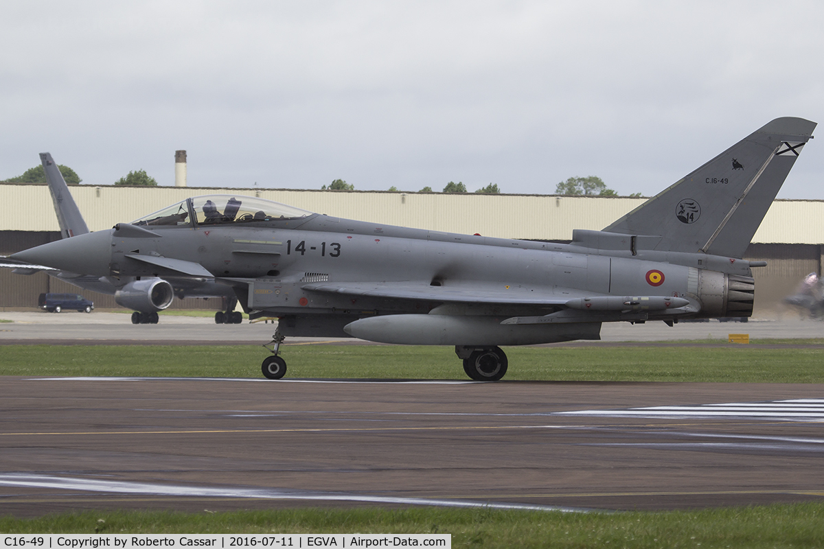 C16-49, Eurofighter EF-2000 Typhoon S C/N SS030, RIAT 2016