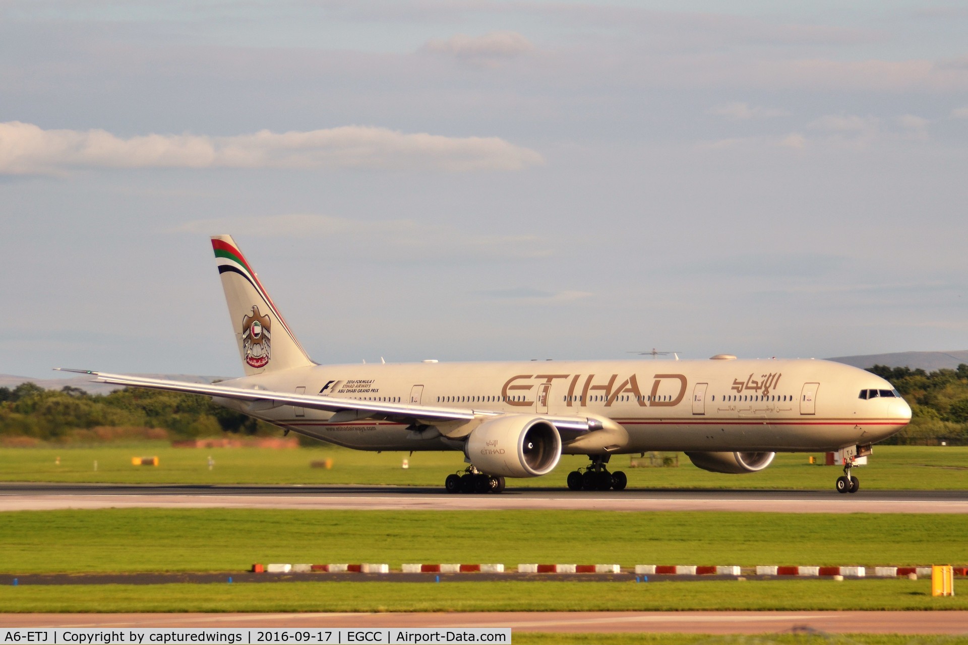 A6-ETJ, 2012 Boeing 777-3FX/ER C/N 39685, manchester airport