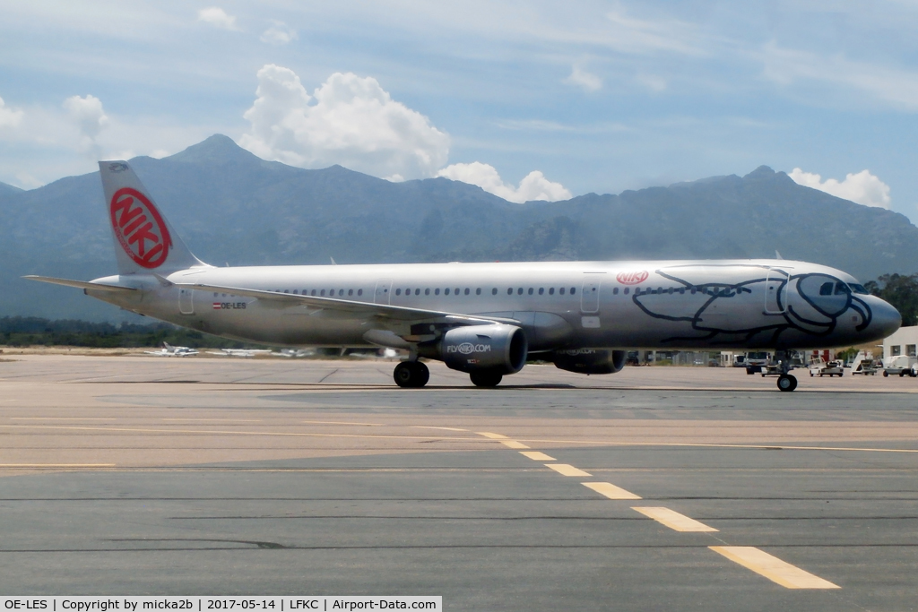 OE-LES, 2008 Airbus A321-211 C/N 3504, Taxiing
