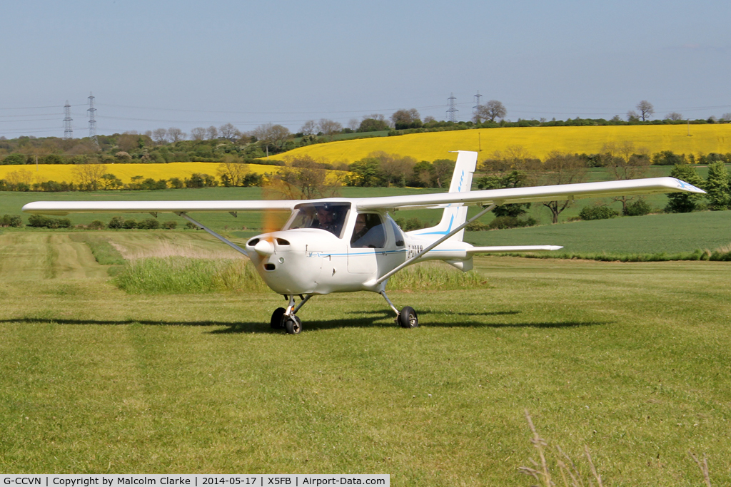 G-CCVN, 2004 Jabiru SP-470 C/N PFA 274B-13677, Jabiru SP-470 at Fishburn Airfield UK. May 17th 2014.