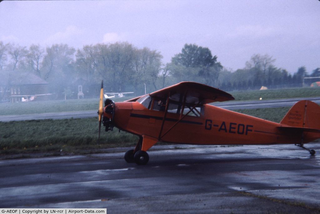 G-AEOF, 1936 Rearwin 8500 Sportster C/N 462, Biggin Hill 1983