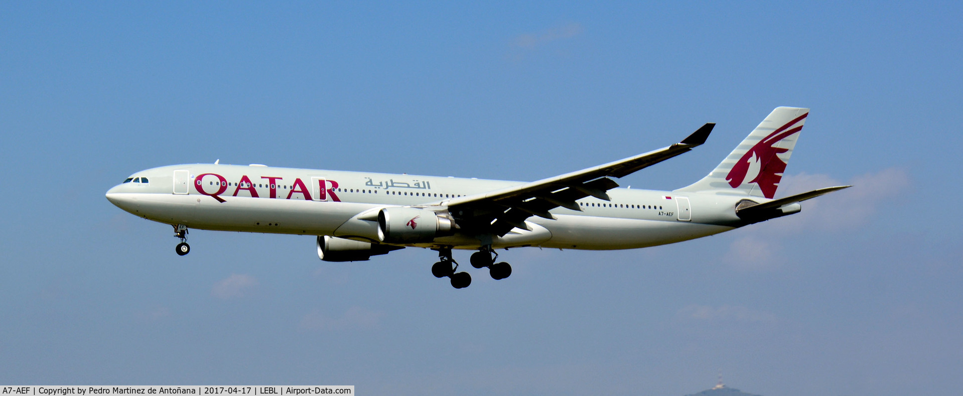 A7-AEF, 2006 Airbus A330-302 C/N 721, El Prat  -  Barcelona  -  España