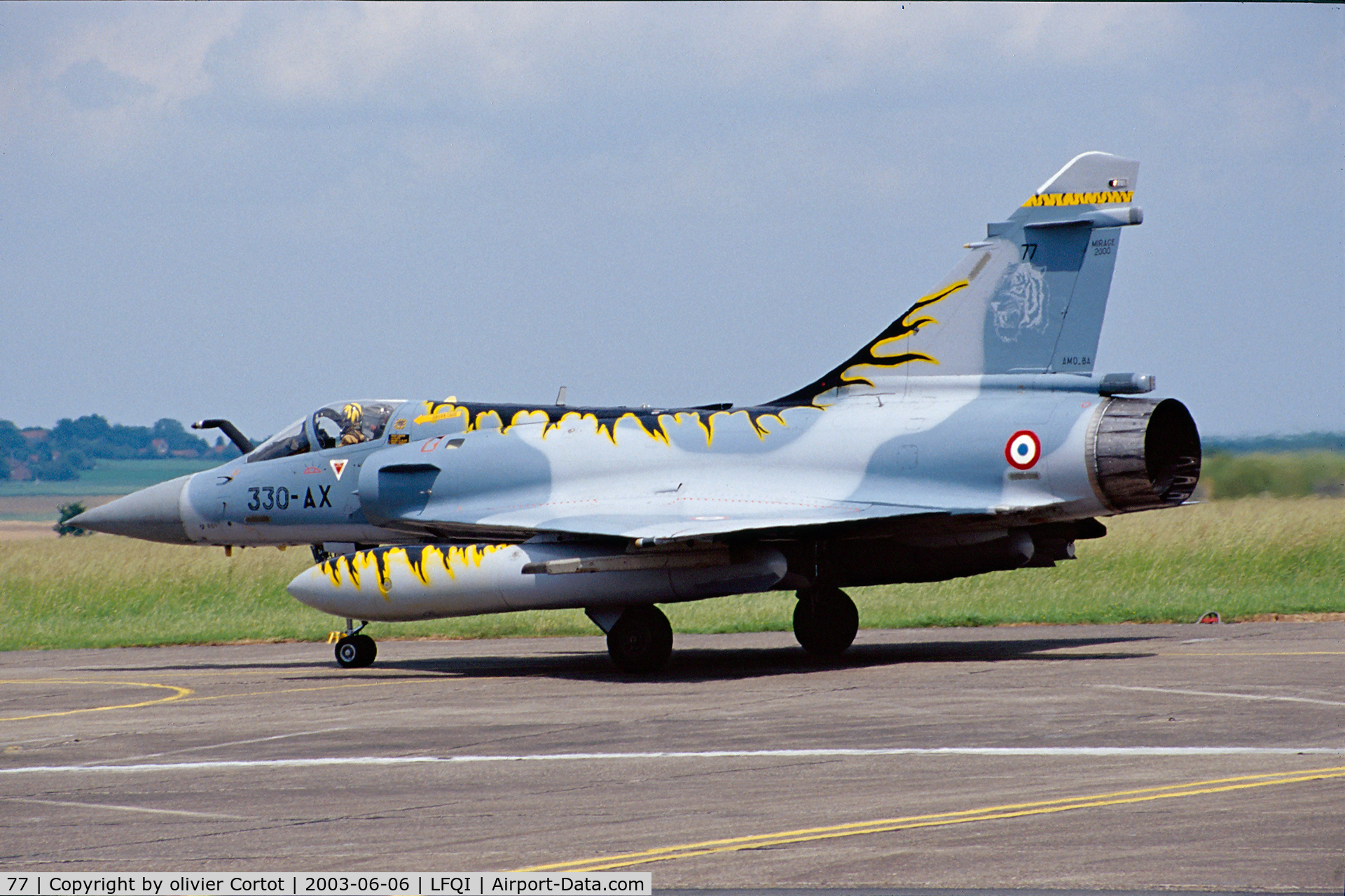 77, Dassault Mirage 2000-5F C/N 317, Tiger meet 2003