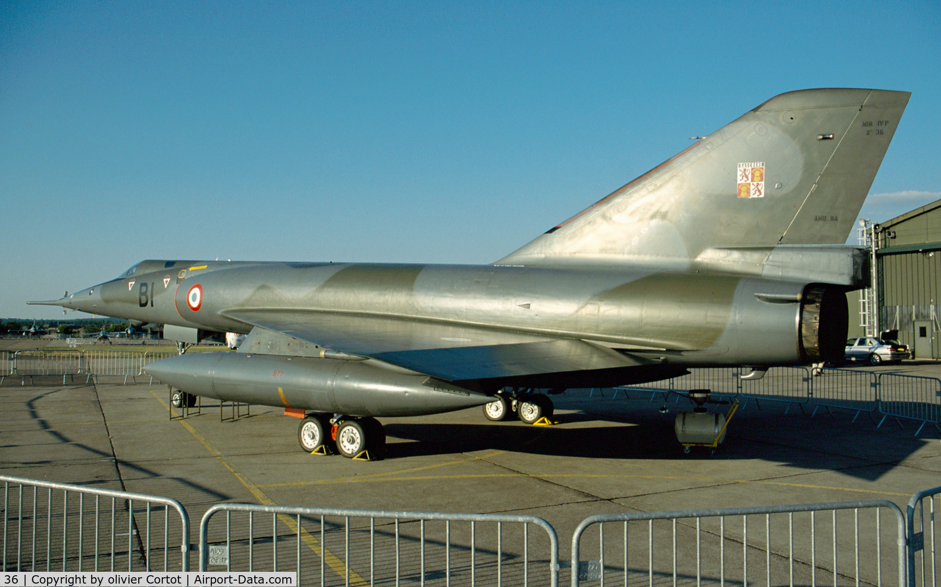 36, Dassault Mirage IVP C/N 36, Nancy airshow 2002