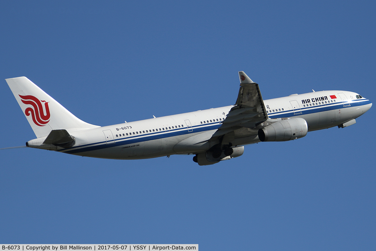 B-6073, 2006 Airbus A330-243 C/N 780, away from 34L