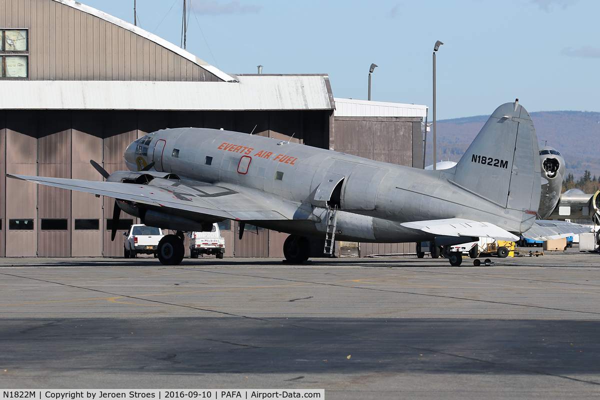 N1822M, 1945 Curtiss Wright C-46F-1CU C/N 22521, pafa