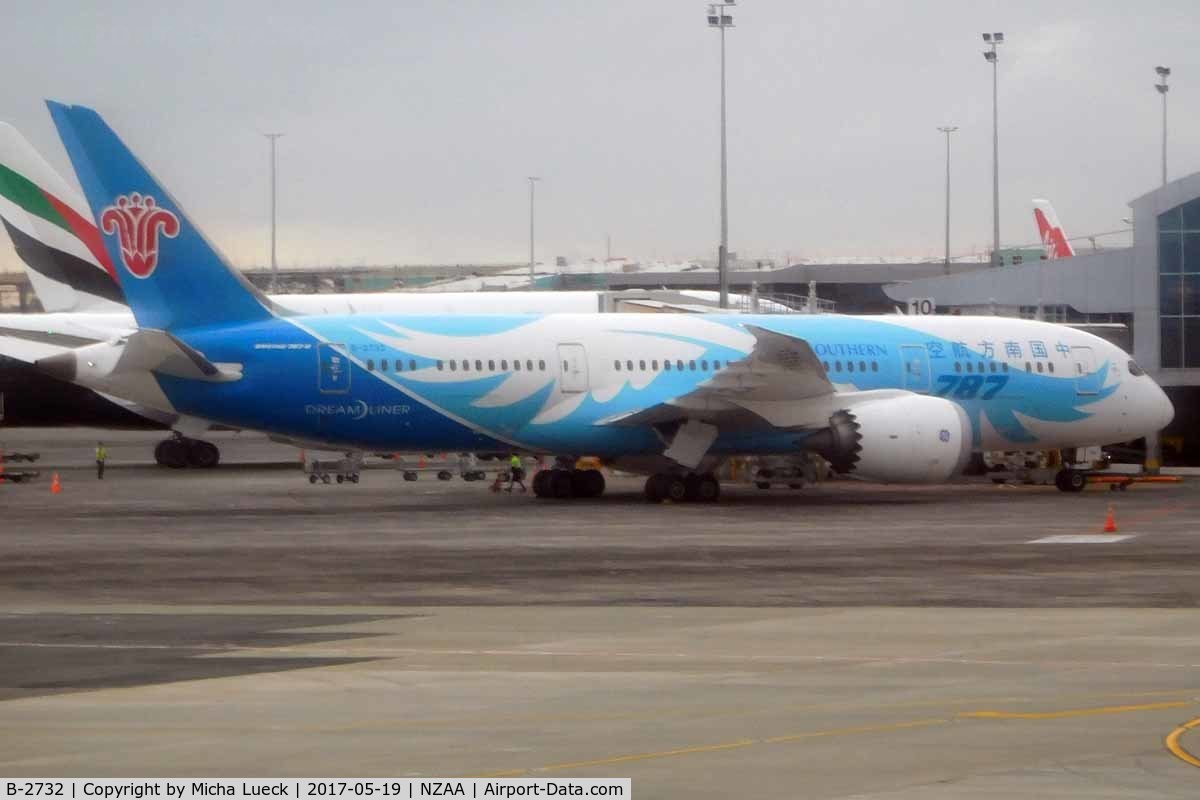 B-2732, 2013 Boeing 787-8 Dreamliner C/N 34926, At Auckland