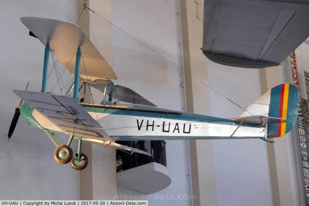 VH-UAU, 1927 De Havilland DH-60X Moth C/N 614, Preserved at the Powerhouse Museum, Sydney.