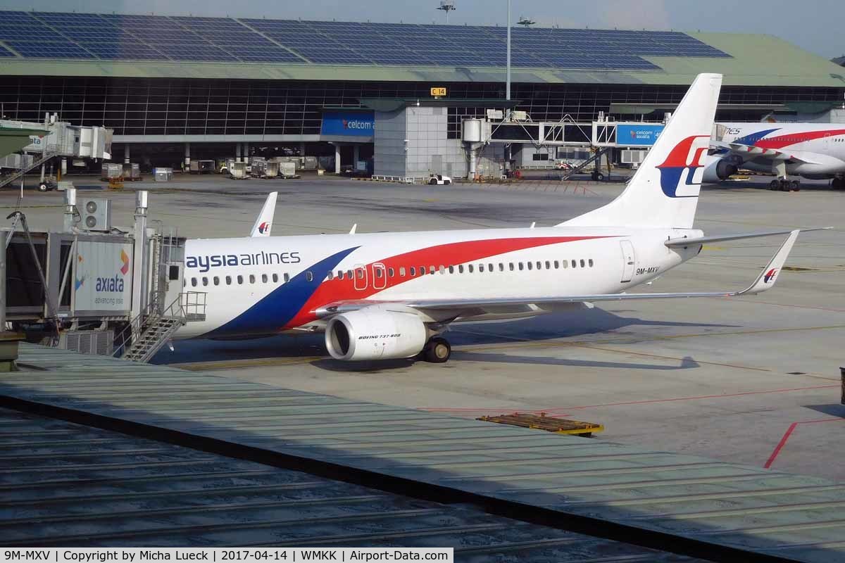 9M-MXV, 2014 Boeing 737-8H6 C/N 40159, At KL