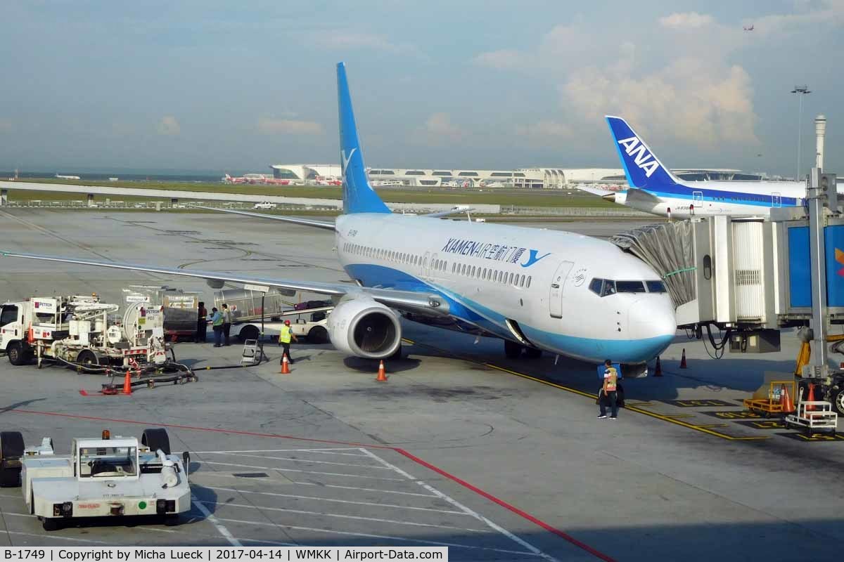 B-1749, 2015 Boeing 737-85C C/N 39909, At KL