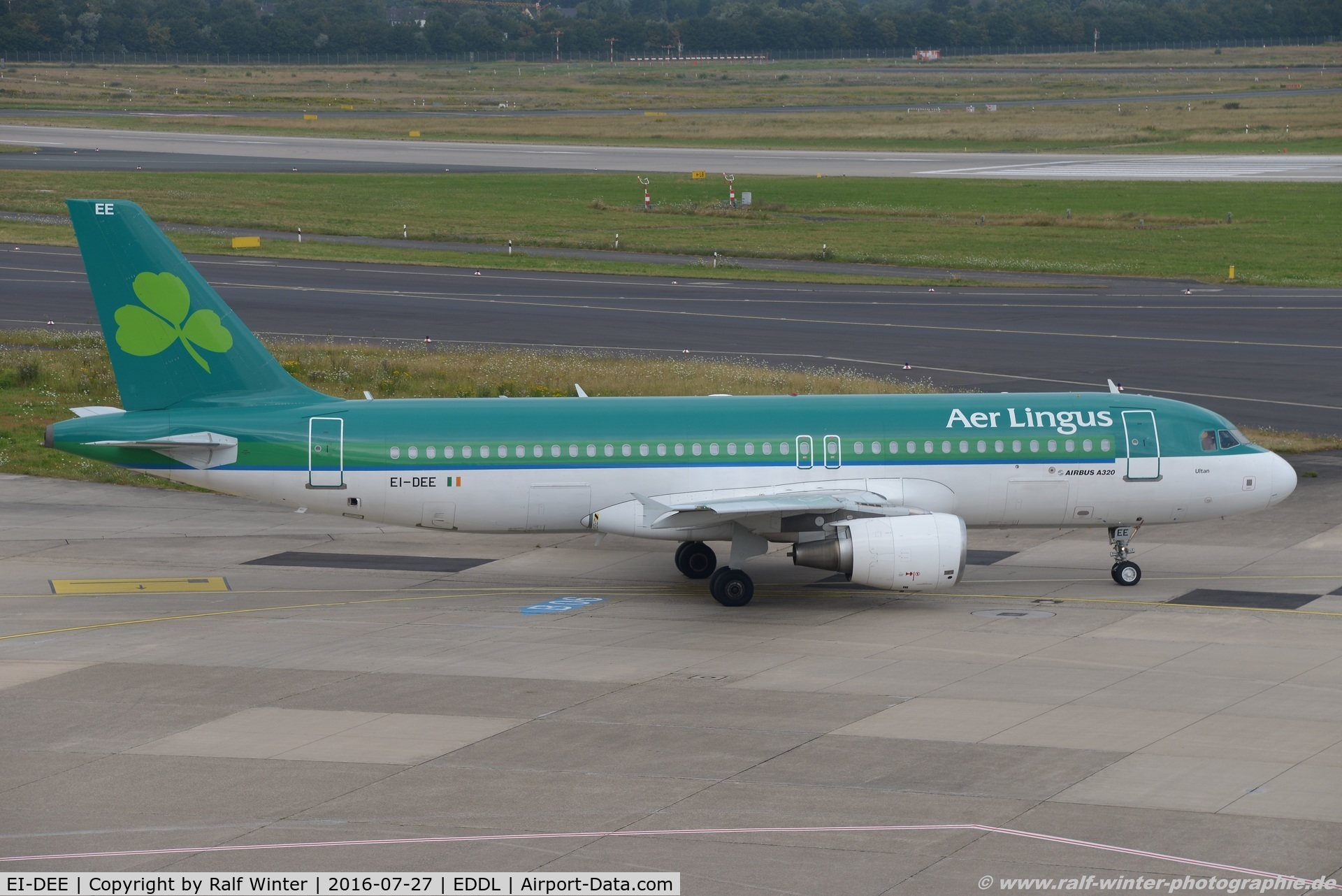 EI-DEE, 2004 Airbus A320-214 C/N 2250, Airbus A320-214 - EI EIN Air Lingus 'St Ultan' - 2250 - EI-DEE - 27.07.2016 - DUS