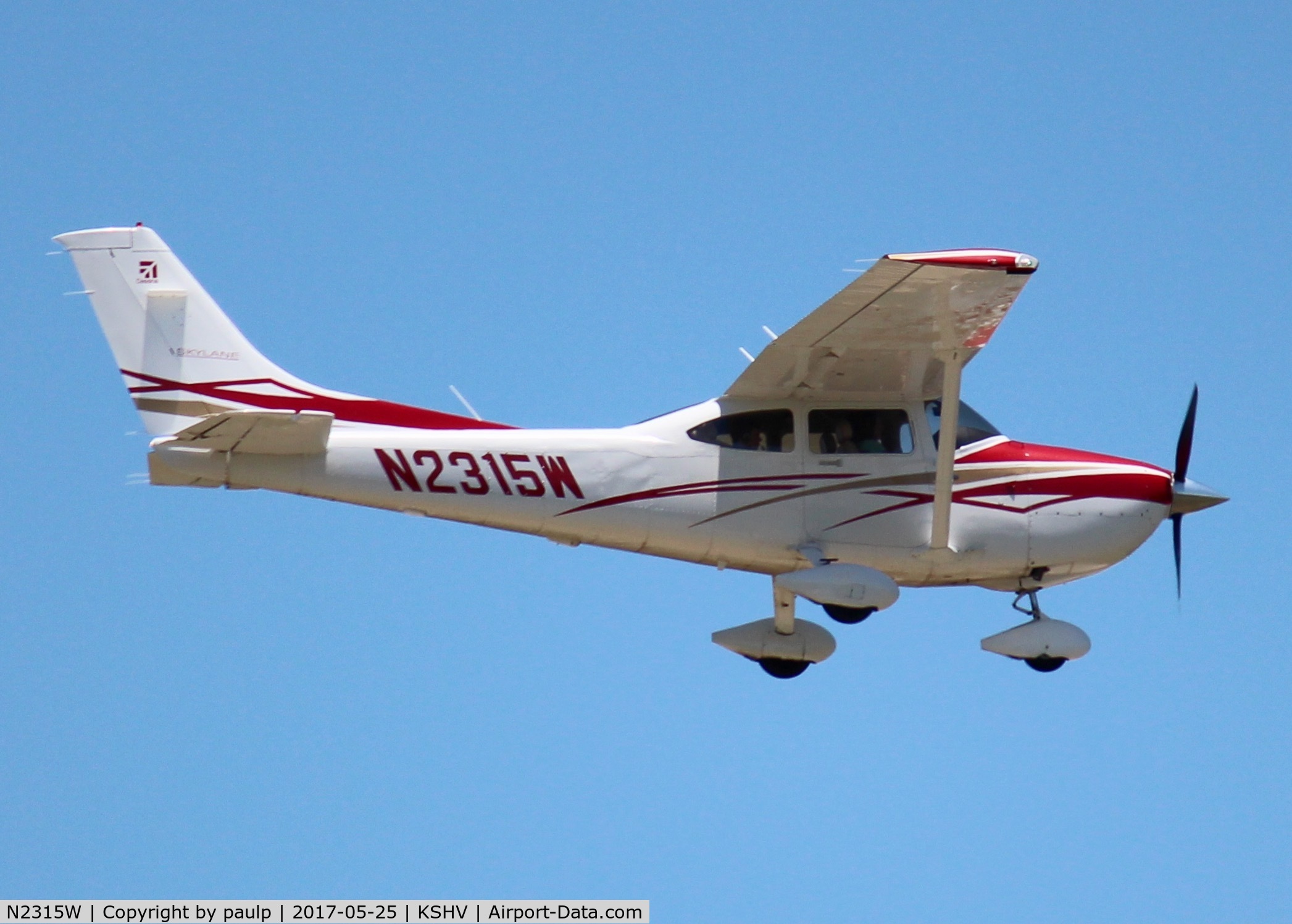 N2315W, 2007 Cessna 182T Skylane C/N 18281948, At Shreveport Regional.