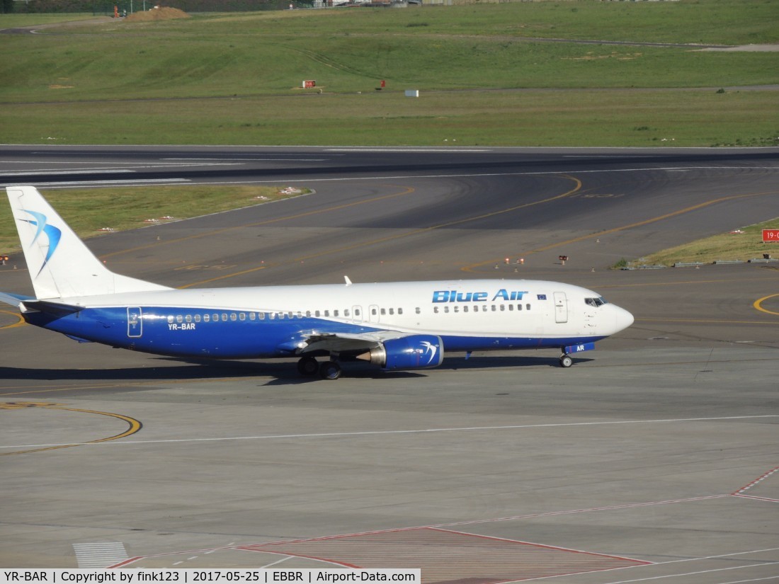 YR-BAR, 1991 Boeing 737-4Q8 C/N 25371, BLUE AIR