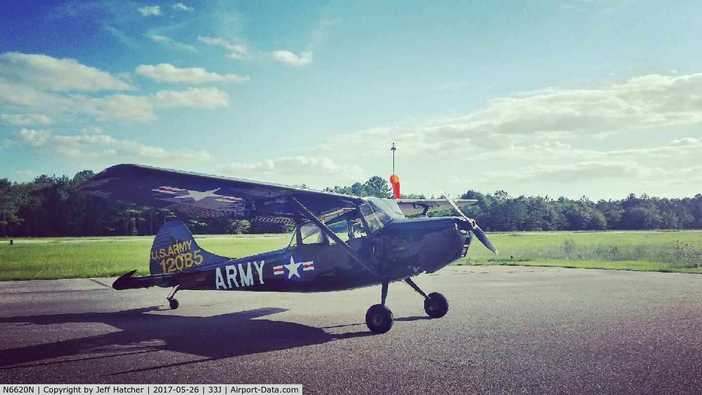 N6620N, 1952 Cessna 305A (O-1A) C/N 22399, Cessna L19 Birddog