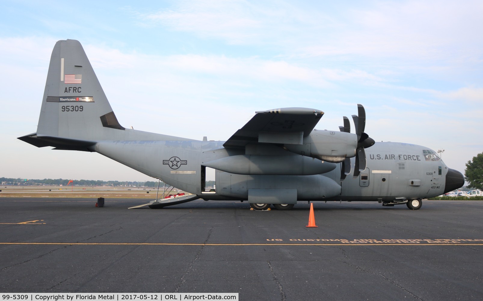 99-5309, 1999 Lockheed WC-130J Hercules C/N 382-5501, WC-130J