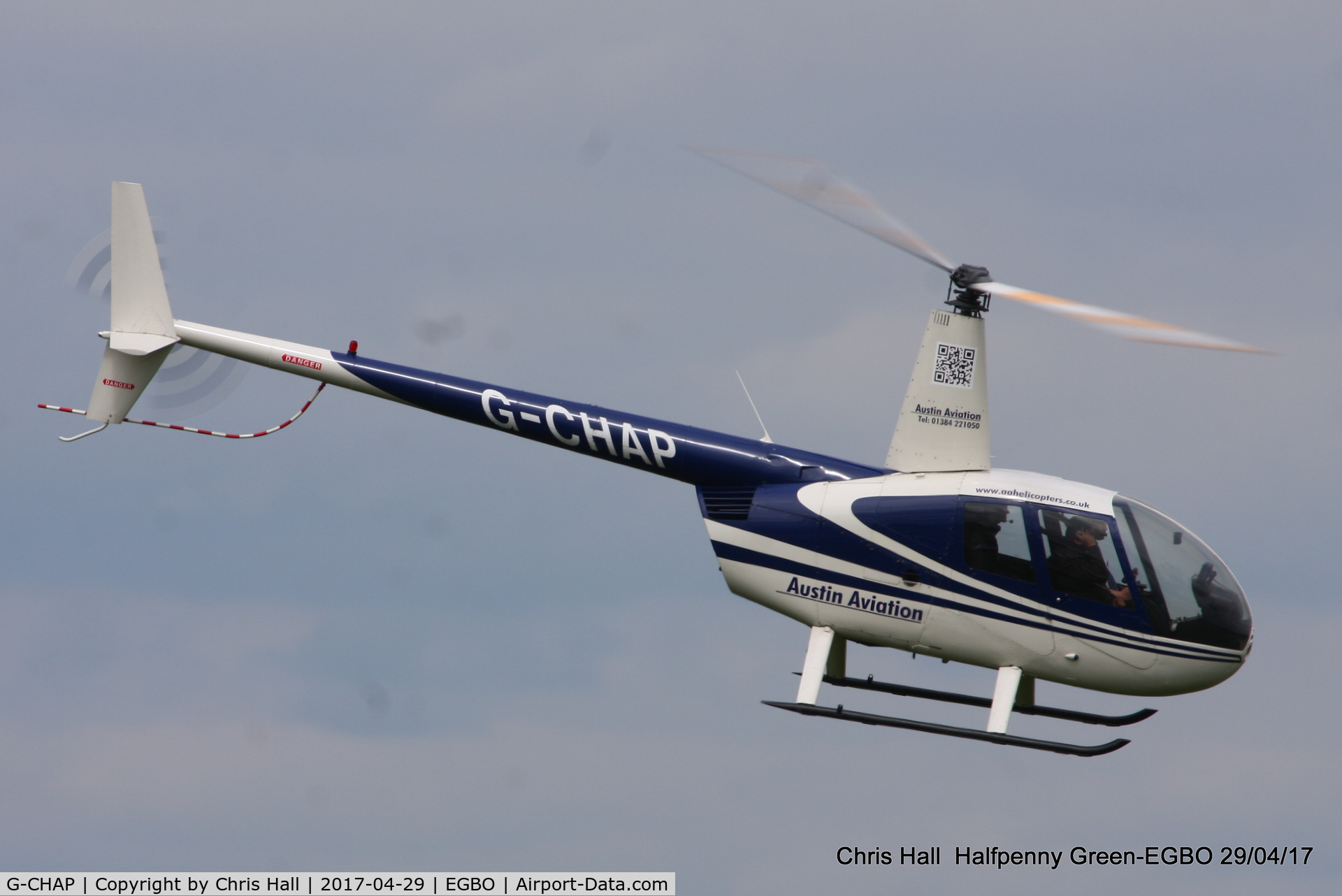 G-CHAP, 1997 Robinson R44 Astro C/N 0326, at the Radial & Trainer fly-in